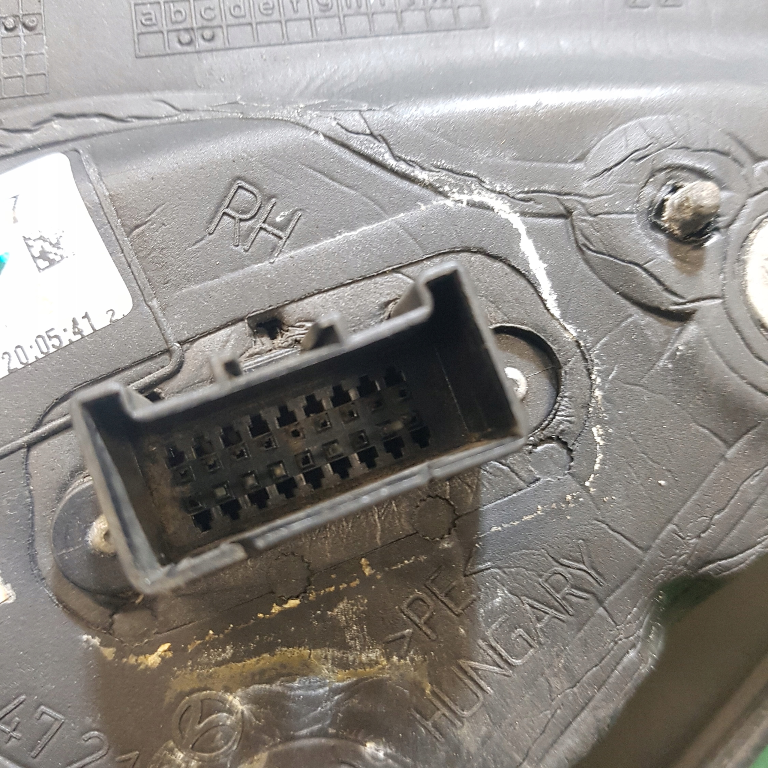 mirror right electrics OPEL INSIGNIA 13330631 5PIN