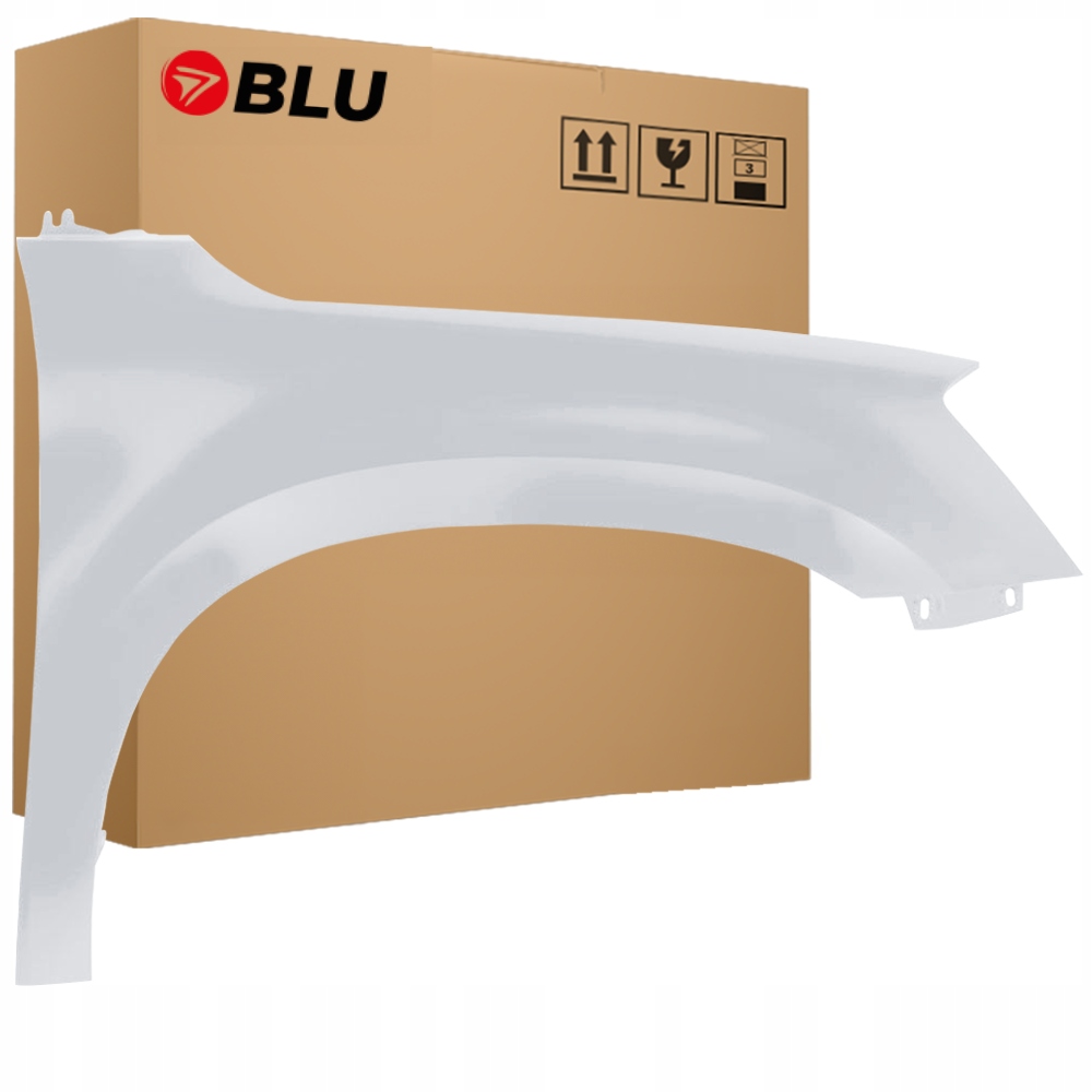 Blu Blatník Škoda Yeti 5L 9156 pravý stříbrný 09-13 přední ReflexSilber