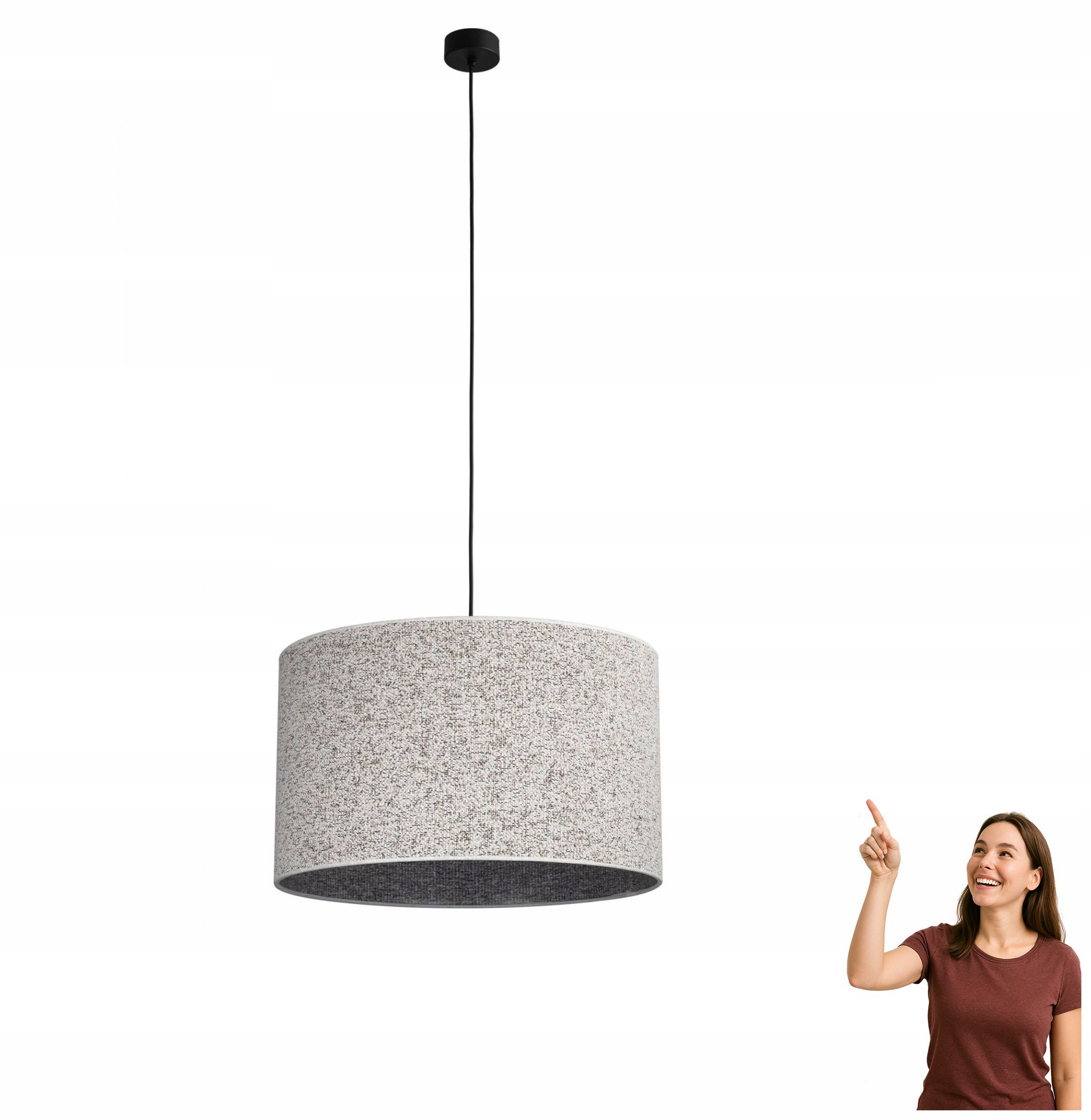 Závesná lampa Vellum Black 500 10751 Tk Lighting