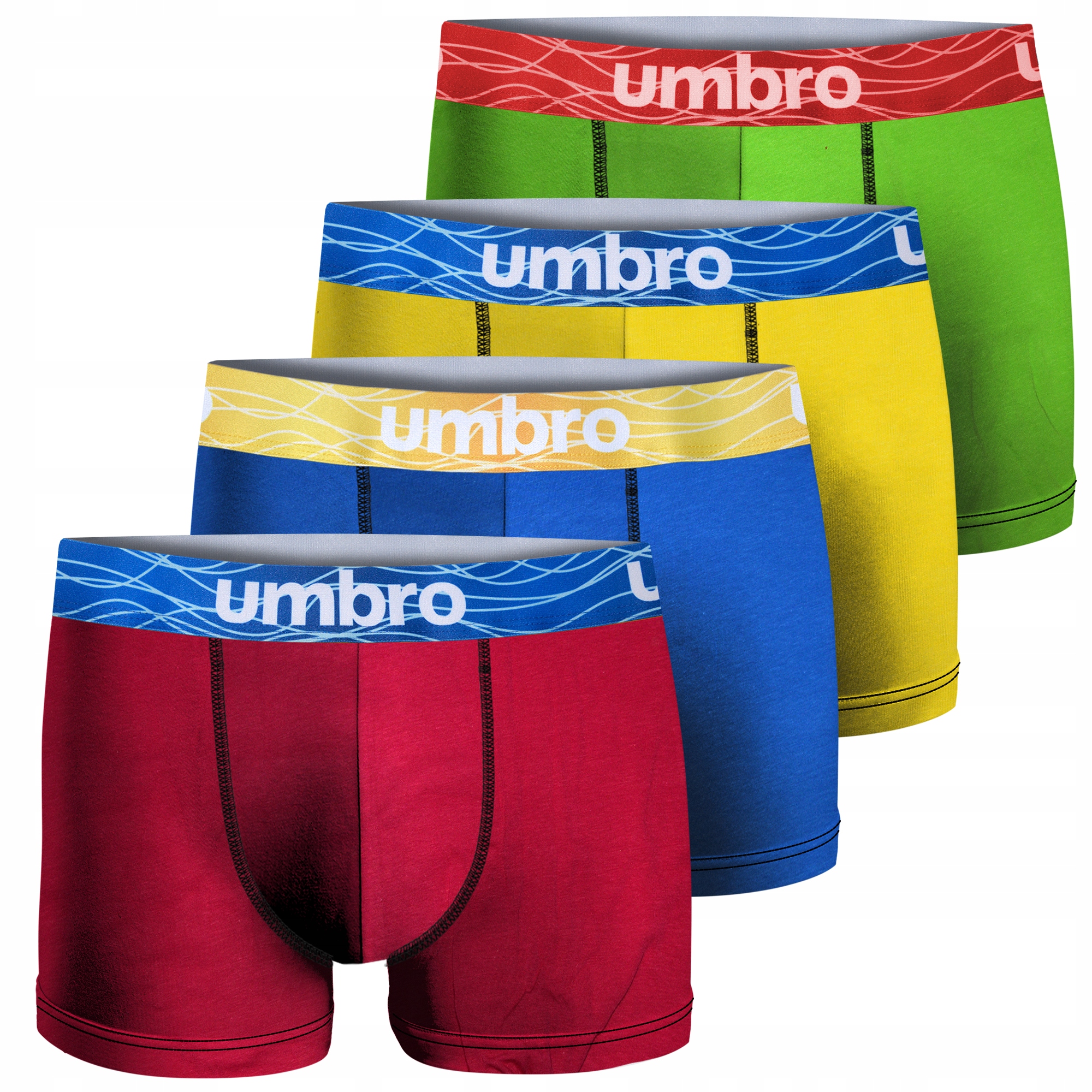 

4PAK dopasowane szorty męskie Umbro bokserki