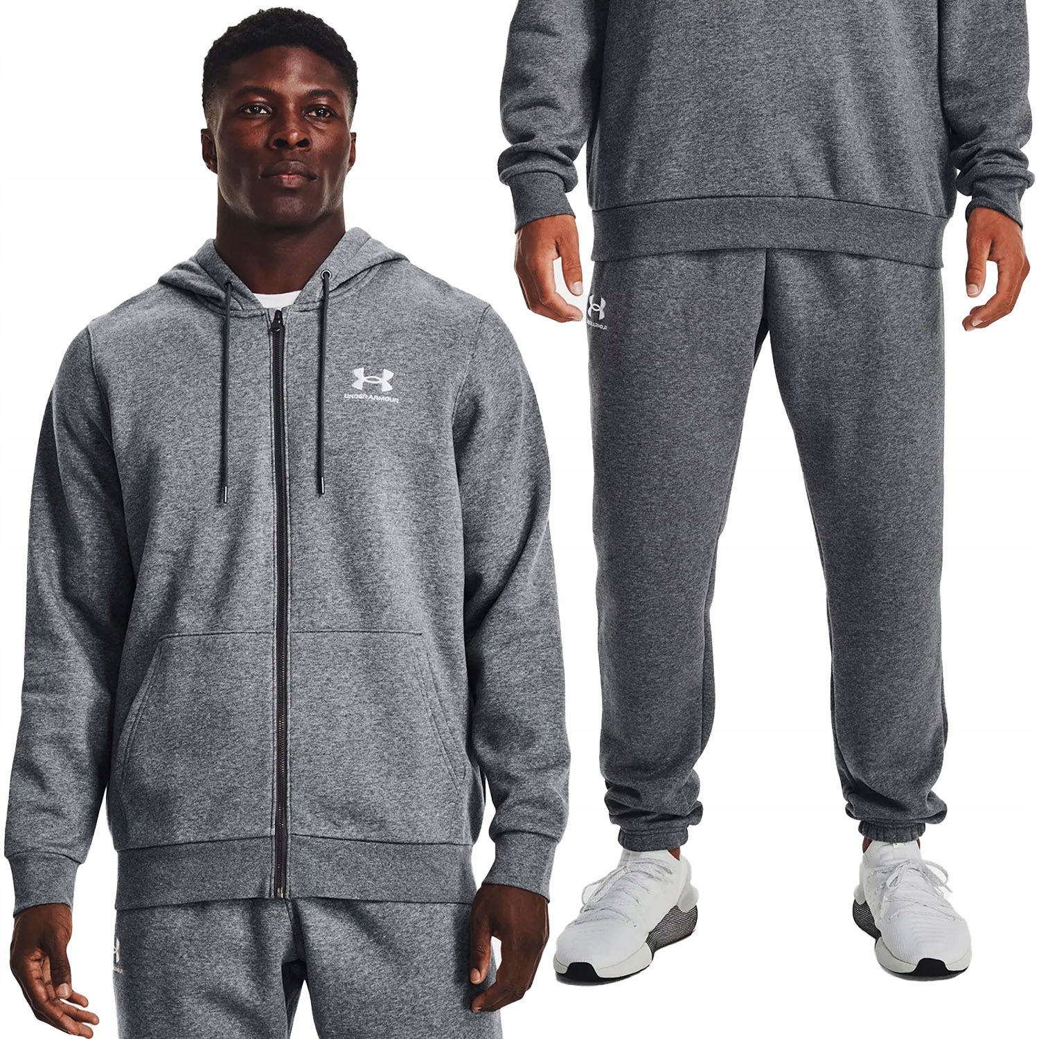 BLUZA MĘSKA UNDER ARMOUR ROZPIANA SPODNIE DRESOWE DRES ZESTAW KOMPLET Płeć mężczyzna