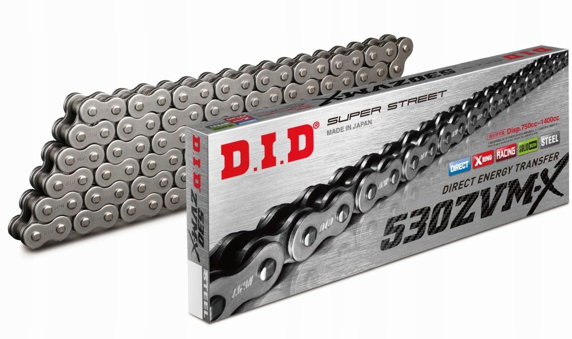 DID530ZVMX-112 - ЦЕПЬ DID 530ZVMX-112 SUZUKI GSXR1000 07-08