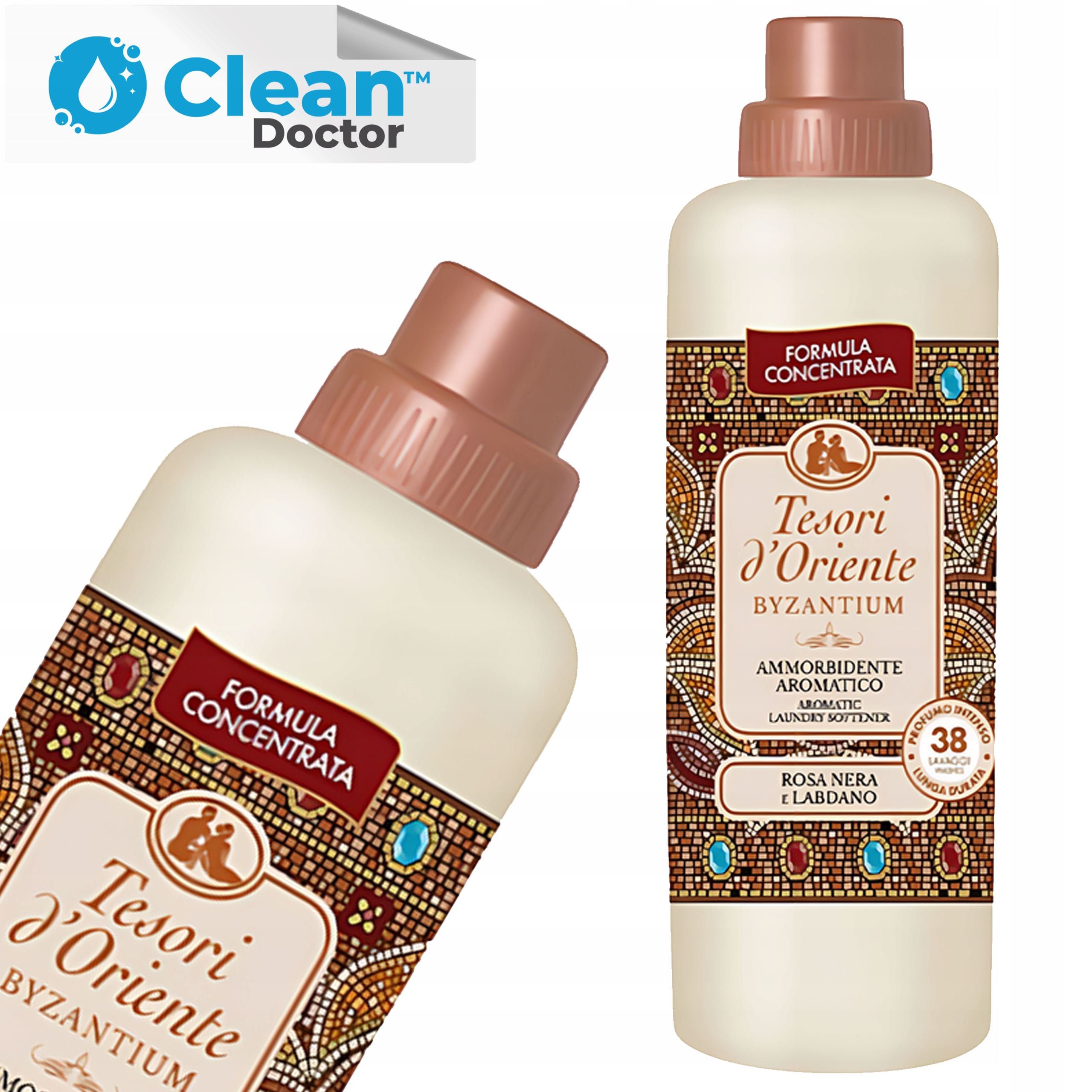 Tesori d'Oriente Byzantium Rosa Nera Płyn do Płukania 760 ml — 9