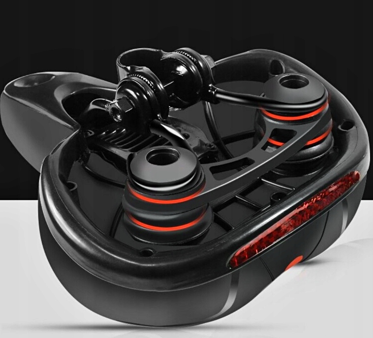 SIODEŁKO ROWEROWE SIODŁO SPORTOWE WENTYLACJA MIĘKKIE ANTYWSTRZĄSOWE PIANKA Marka inna