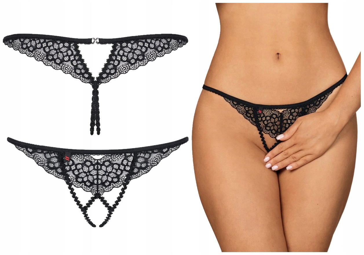 

Obsessive Stringi Otwarte Liferia L/XL