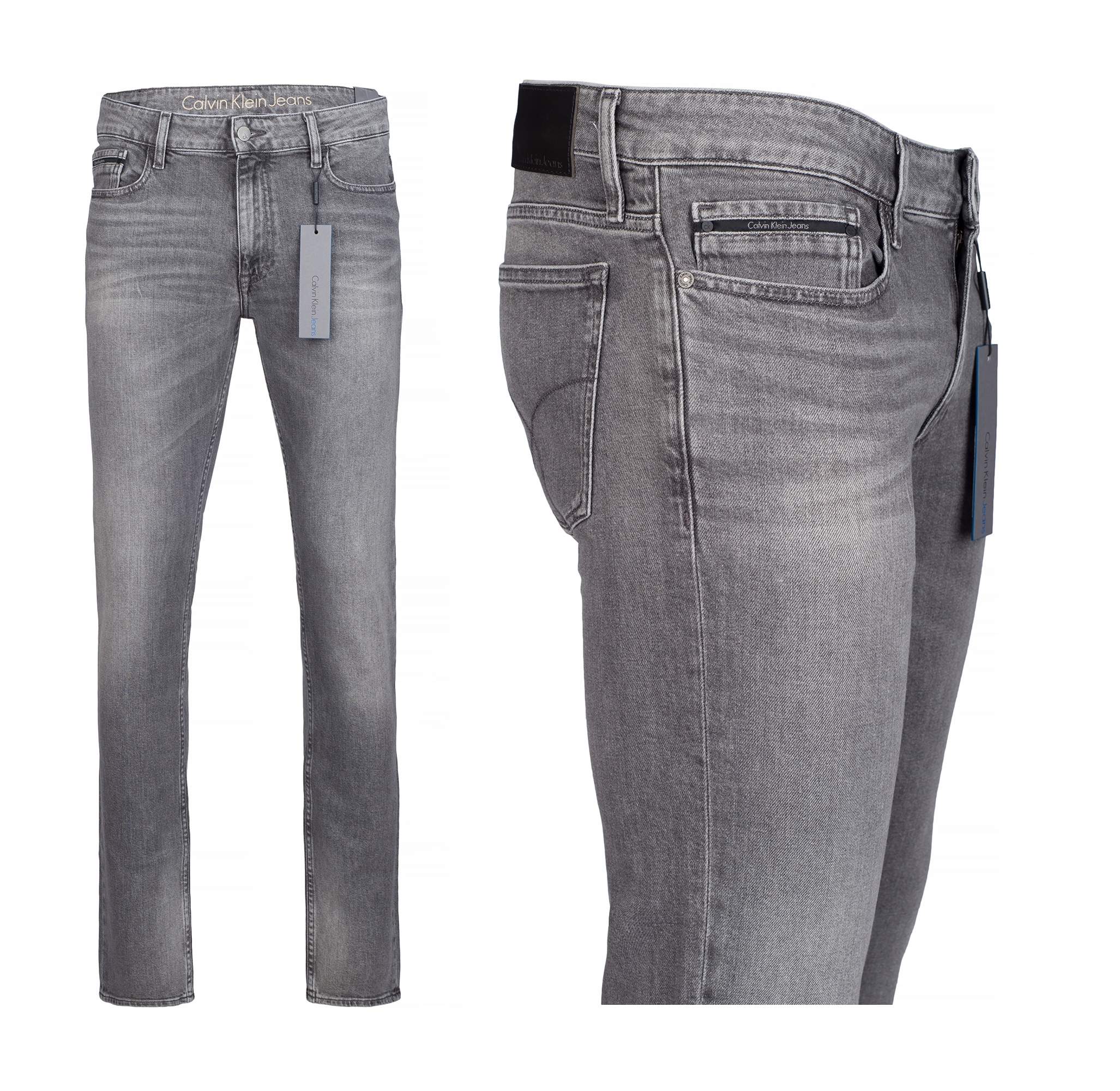 

Calvin Klein Jeans Grey Brick Stretch Slim 32/34