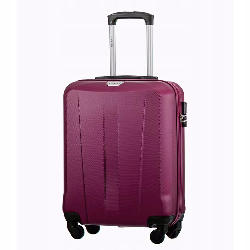 Walizka Kabinowa Puccini Paris ABS03C-3B Bordowa