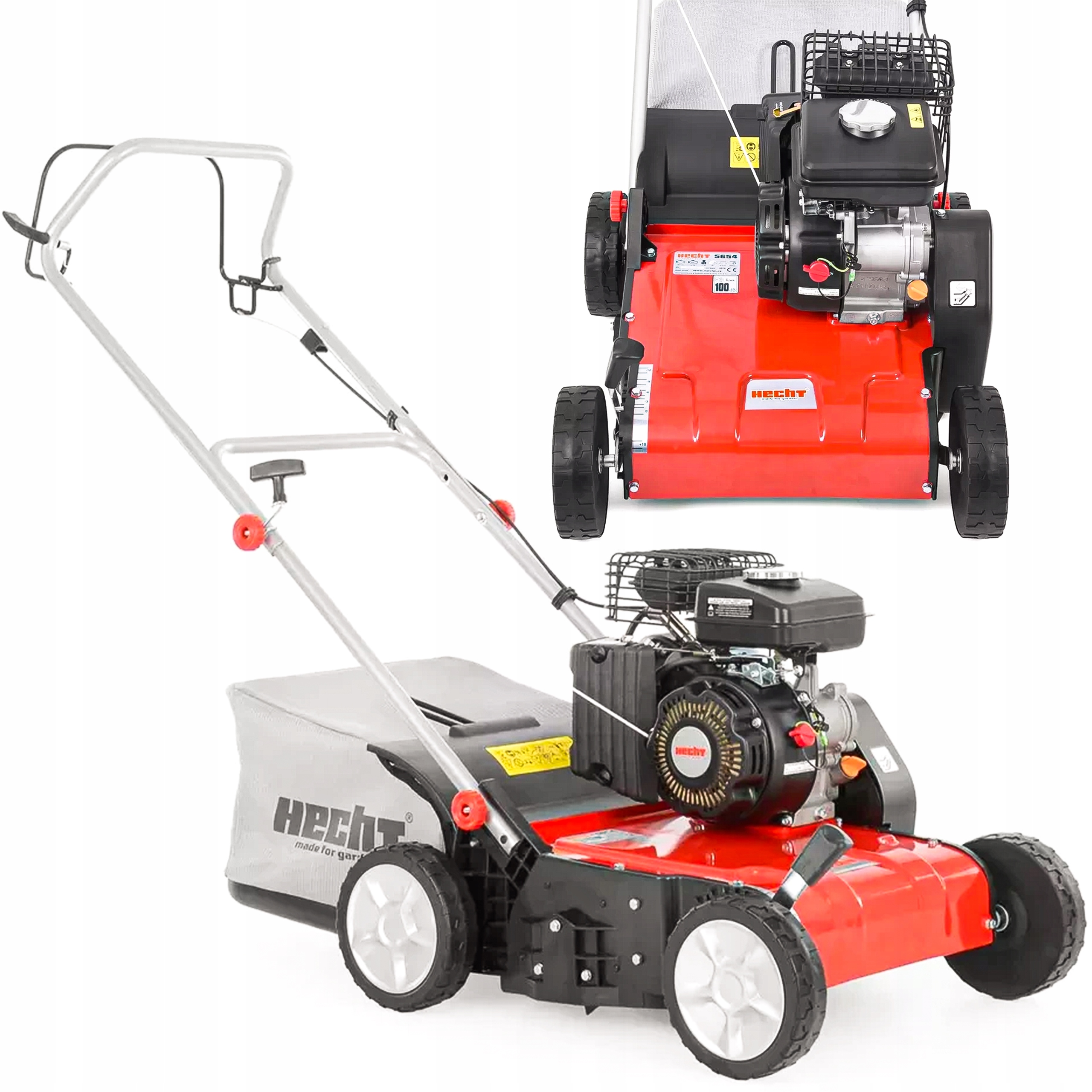 WERTYKULATOR SPALINOWY DO TRAWY HECHT 5654 WYSOKA JAKOŚĆ DUŻA MOC 3,5KM