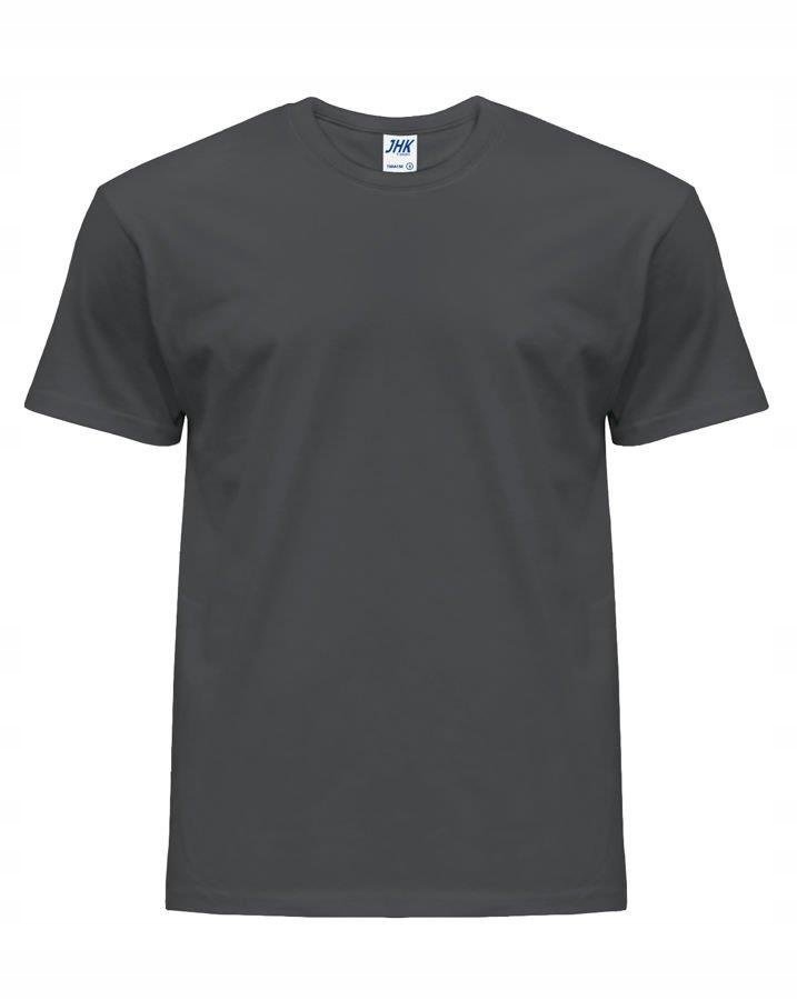 

Modna koszulka Męska T Shirt Jhk cynk szary XL