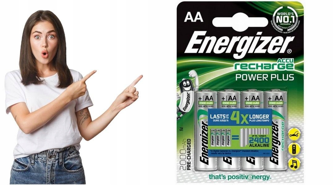 Akumulatory HR6 Energizer Power Plus [4] Open
