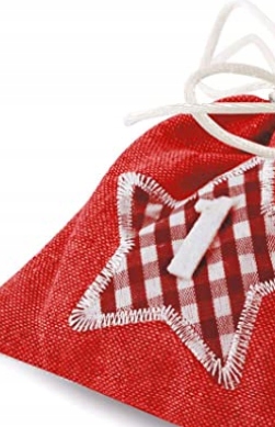 Kalendarz adwentowy WORECZKI JUTOWE PREZENTOWE x24 Marka inna