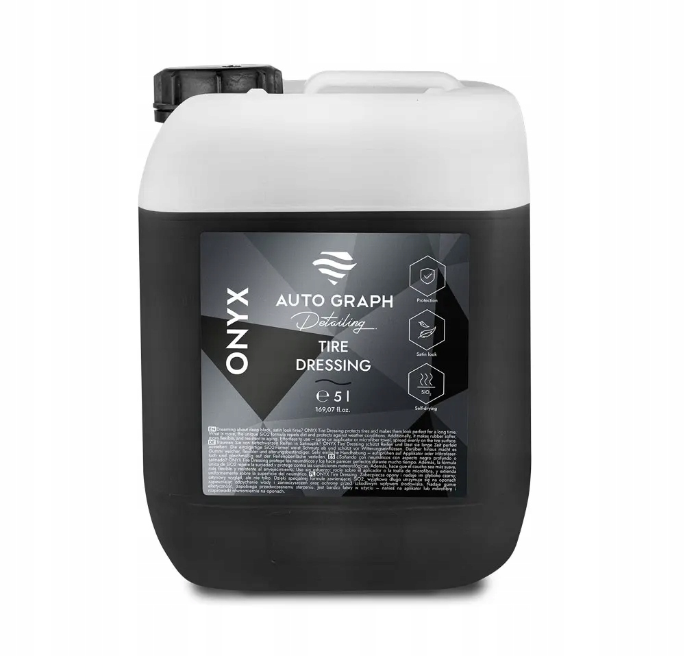 Auto Graph Onyx Tire Dressing 5L – saténový dresing na pneumatiky
