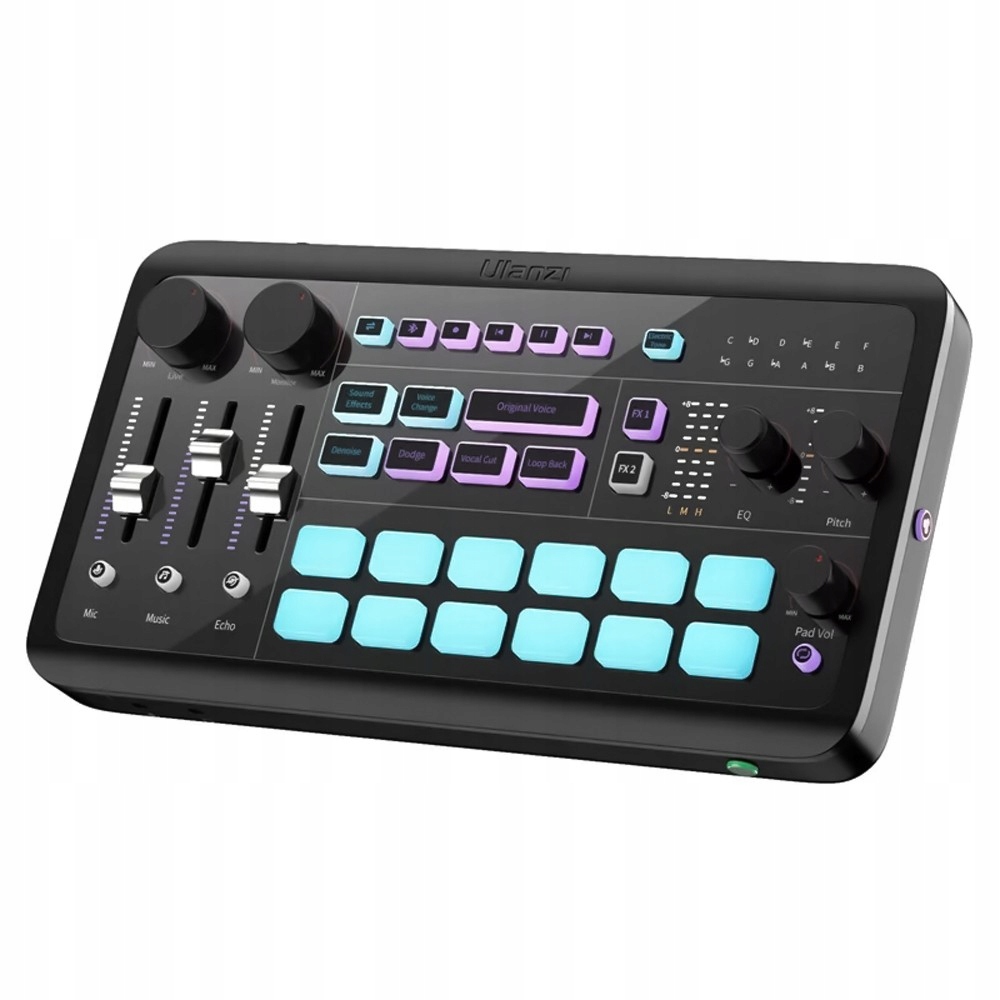 Ulanzi AX01 UCaster interfejs audio Usb z Phantom 48V i Bluetooth