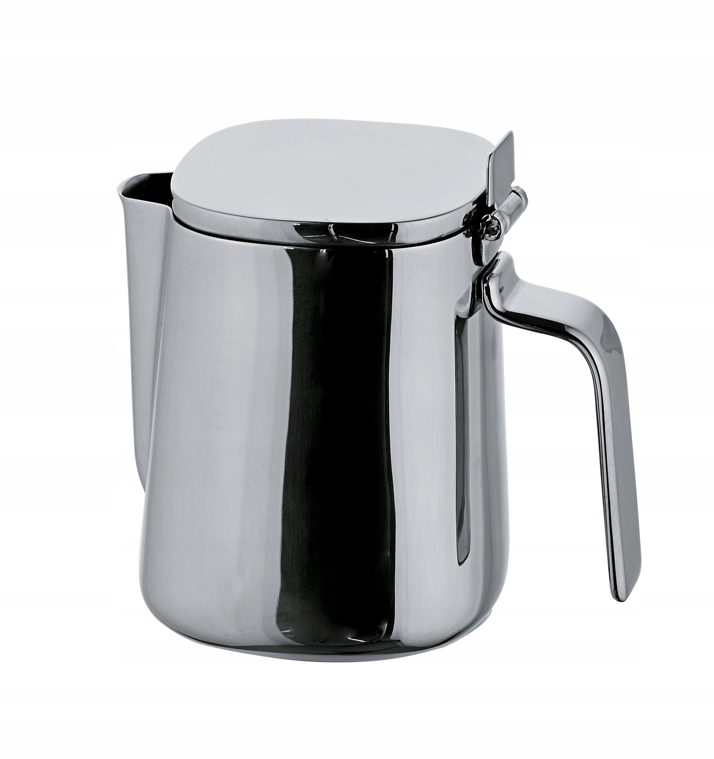 A di Alessi A411 Ocelový mlékovar s víkem