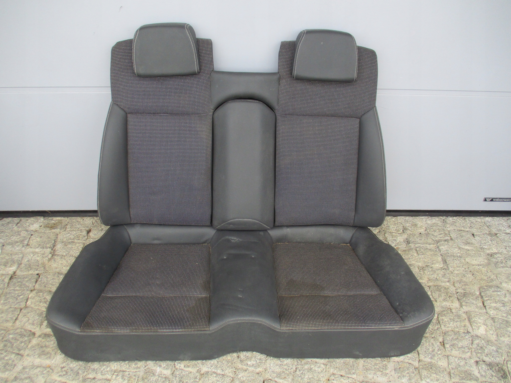 Astra H кабриолет диван задний кожзам