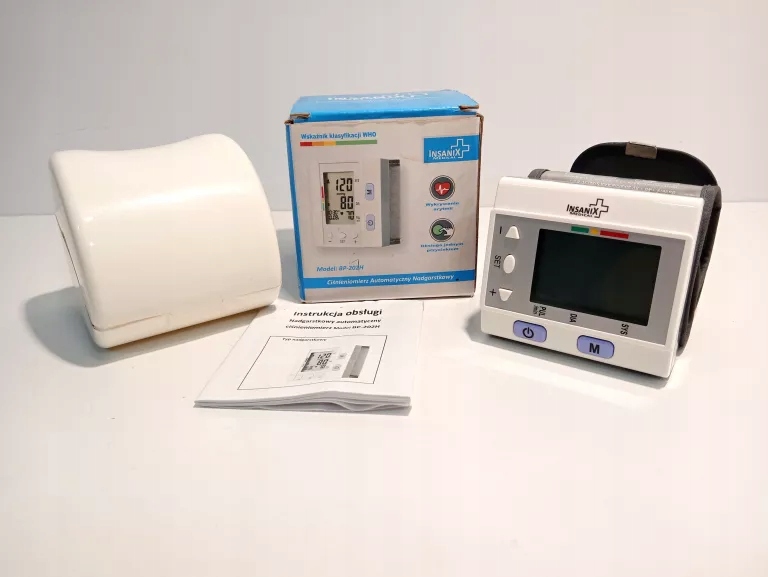 AUTOMATYCZNY CIŚNIENIOMIERZ NADGARSTKOWY INSANIX MEDICAL BP-202H