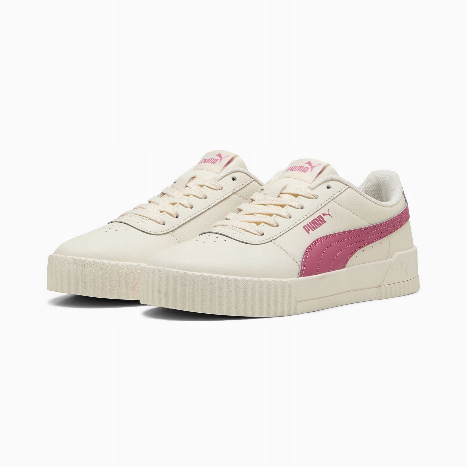 Dámské sportovní boty Puma Carina L béžové 37032553 vel. 37,5