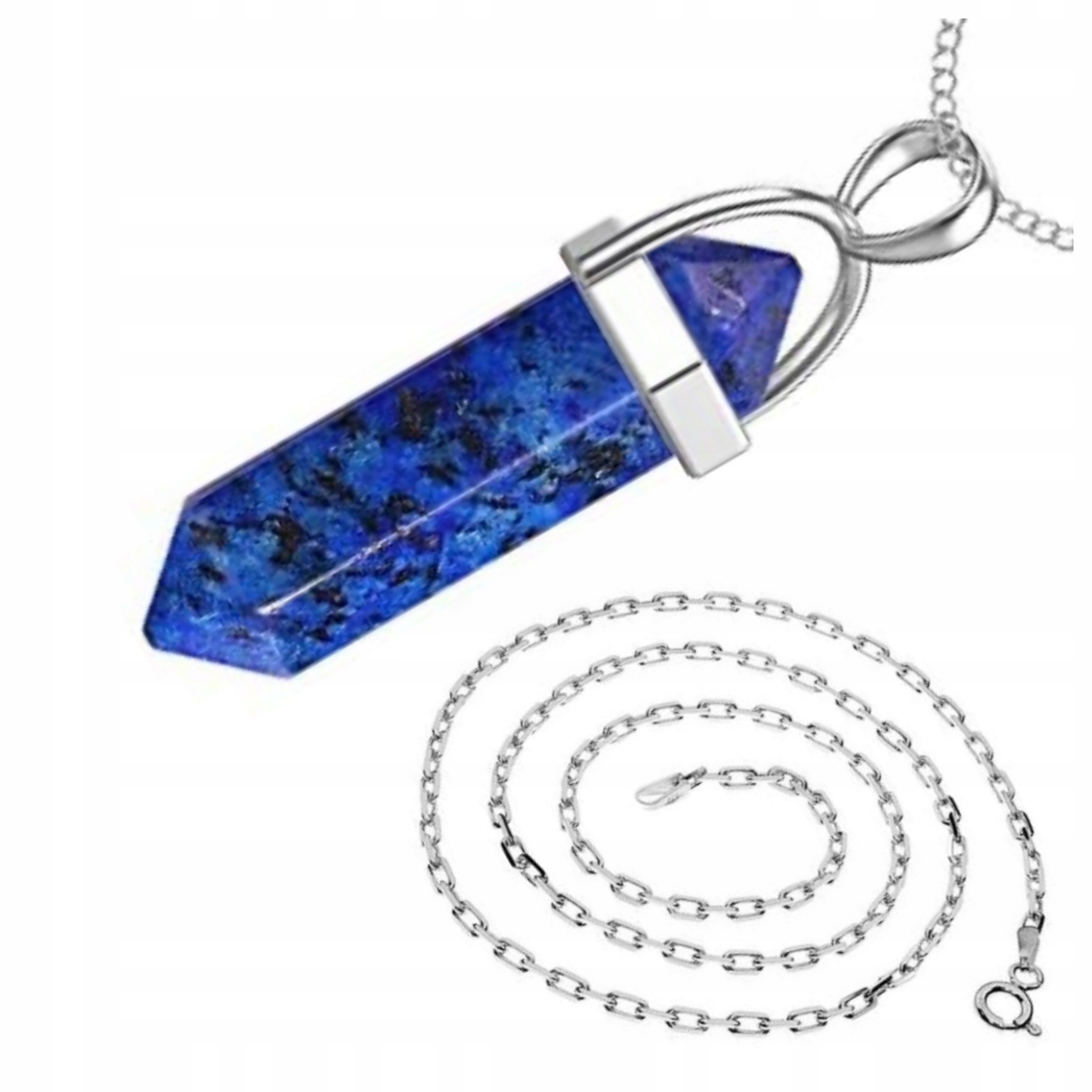 

Wisiorek kamień Lapis Lazuli naszyjnik