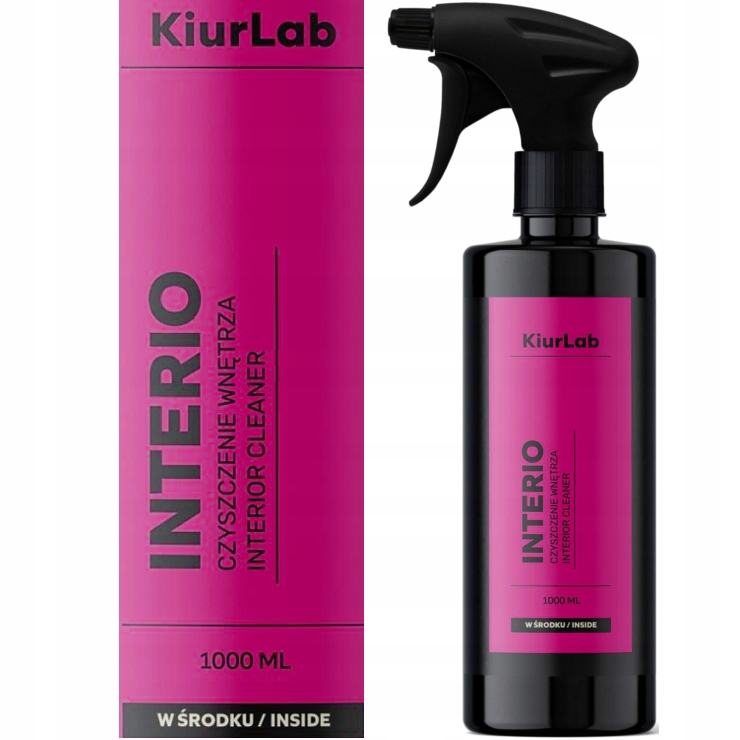 KIURLAB _ INTERIO 1000ML KOMPLEKSOWA PIELĘGNACJA WNĘTRZA AUTA _ KL170109