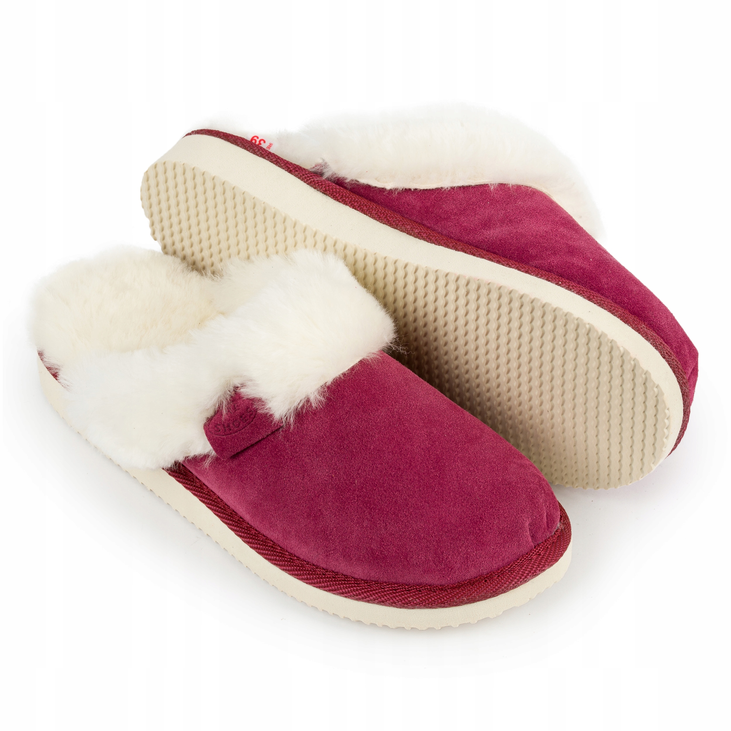 Dámské Pantofle IreShoes Premium teplé domácí Sandále s vlnou, vel. 38