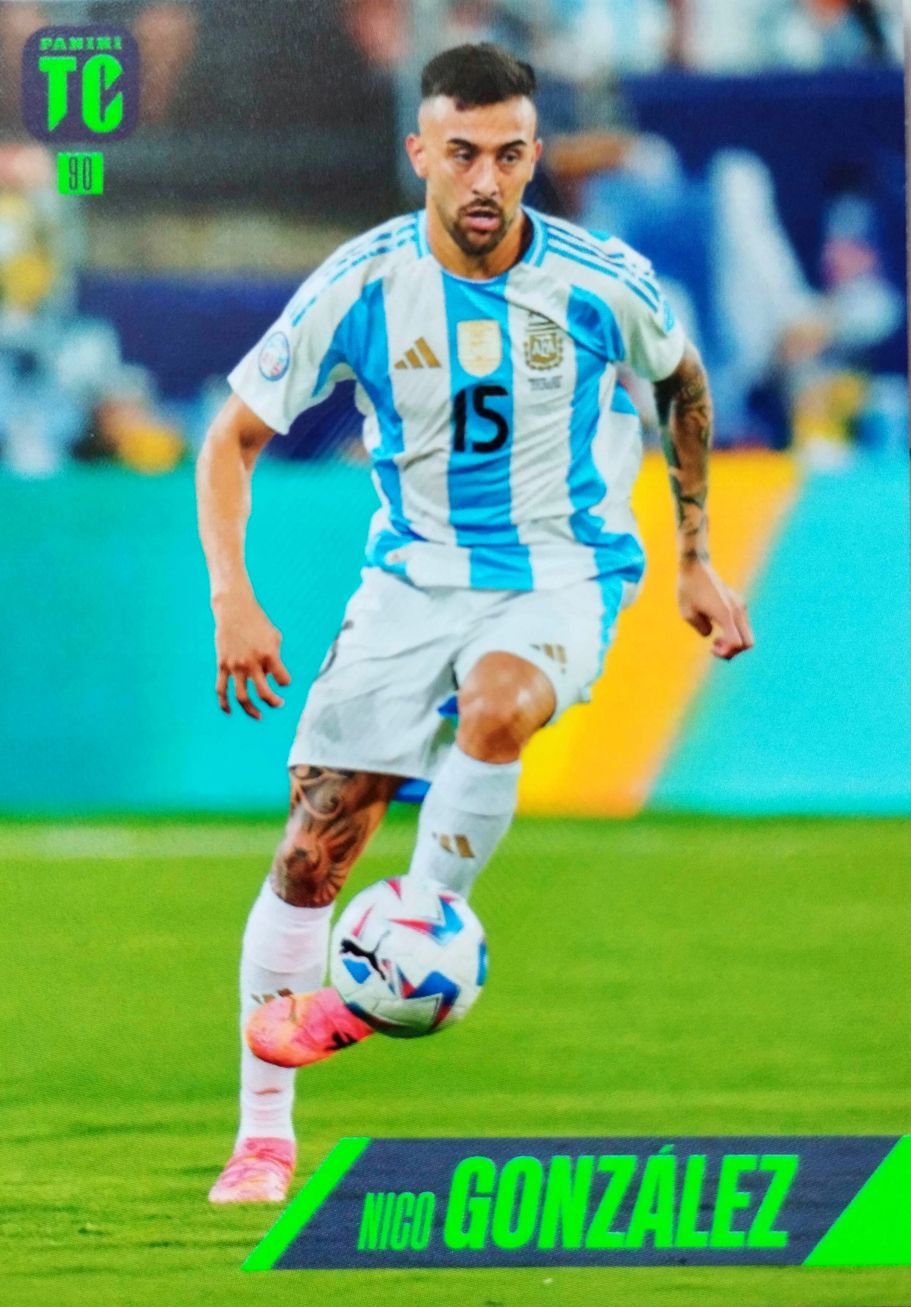 Panini Fifa Top Class 2025 Right-Wing Base 90 Nico Gonzalez Argentyna