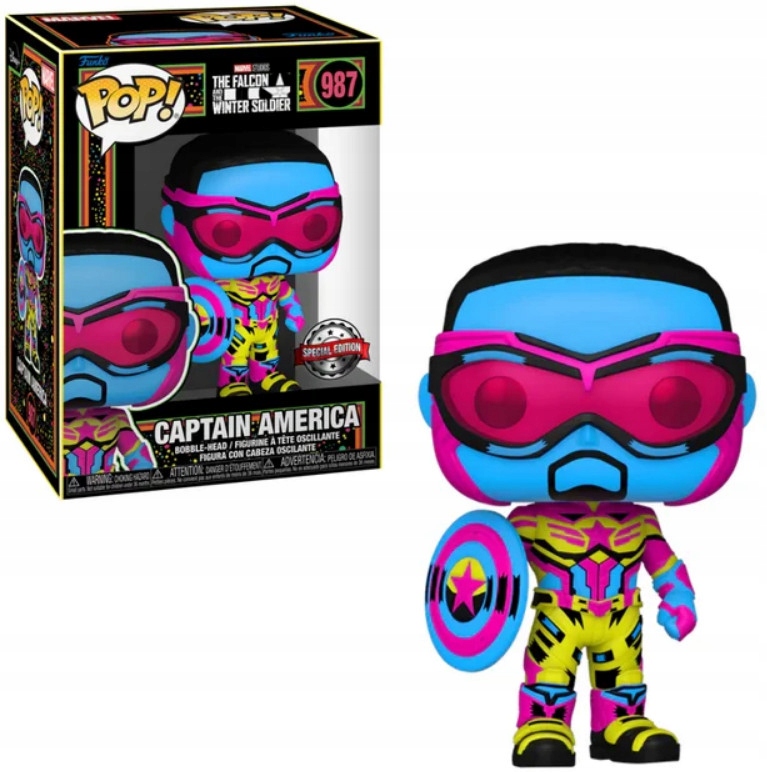 Figurka Funko Pop! Funko Marvel Capitan Amerika The Falcon Winter Soldier