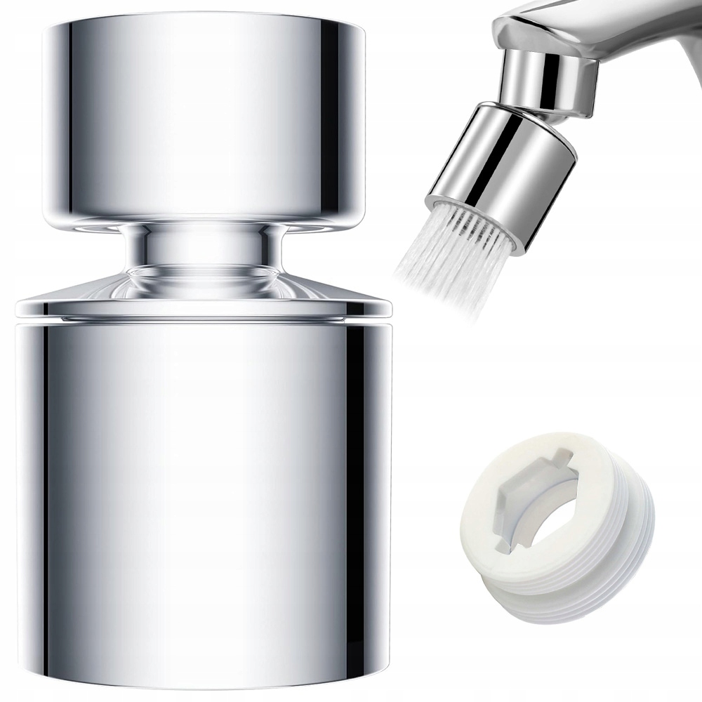 PERLATOR PRZEDŁUŻKA DO KRANU BATERII RUCHOMA 360 ZMIENNY STRUMIEŃ