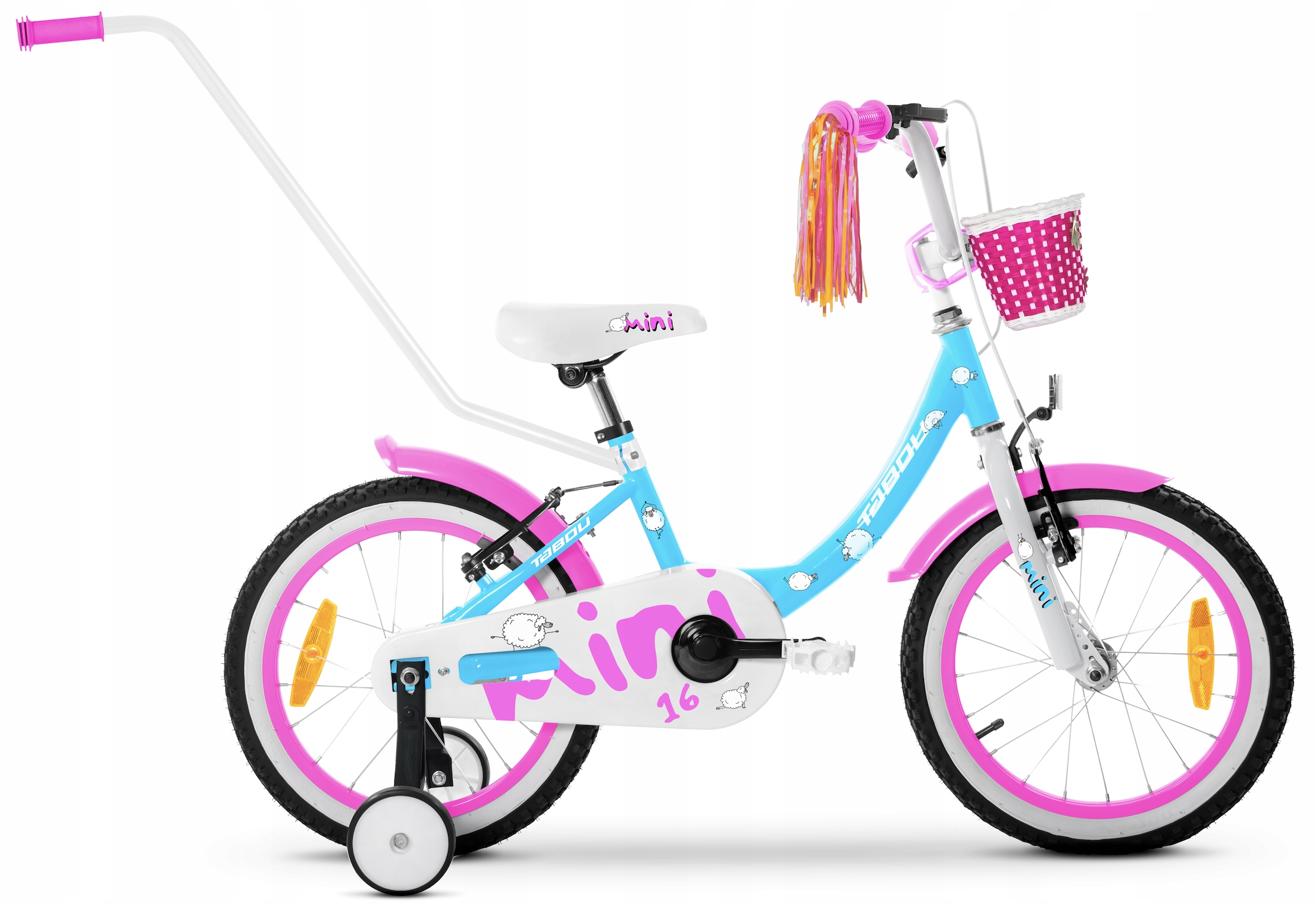 Rower dziecięcy Tabou Miss 12" dla dziewczynki 3 Lata