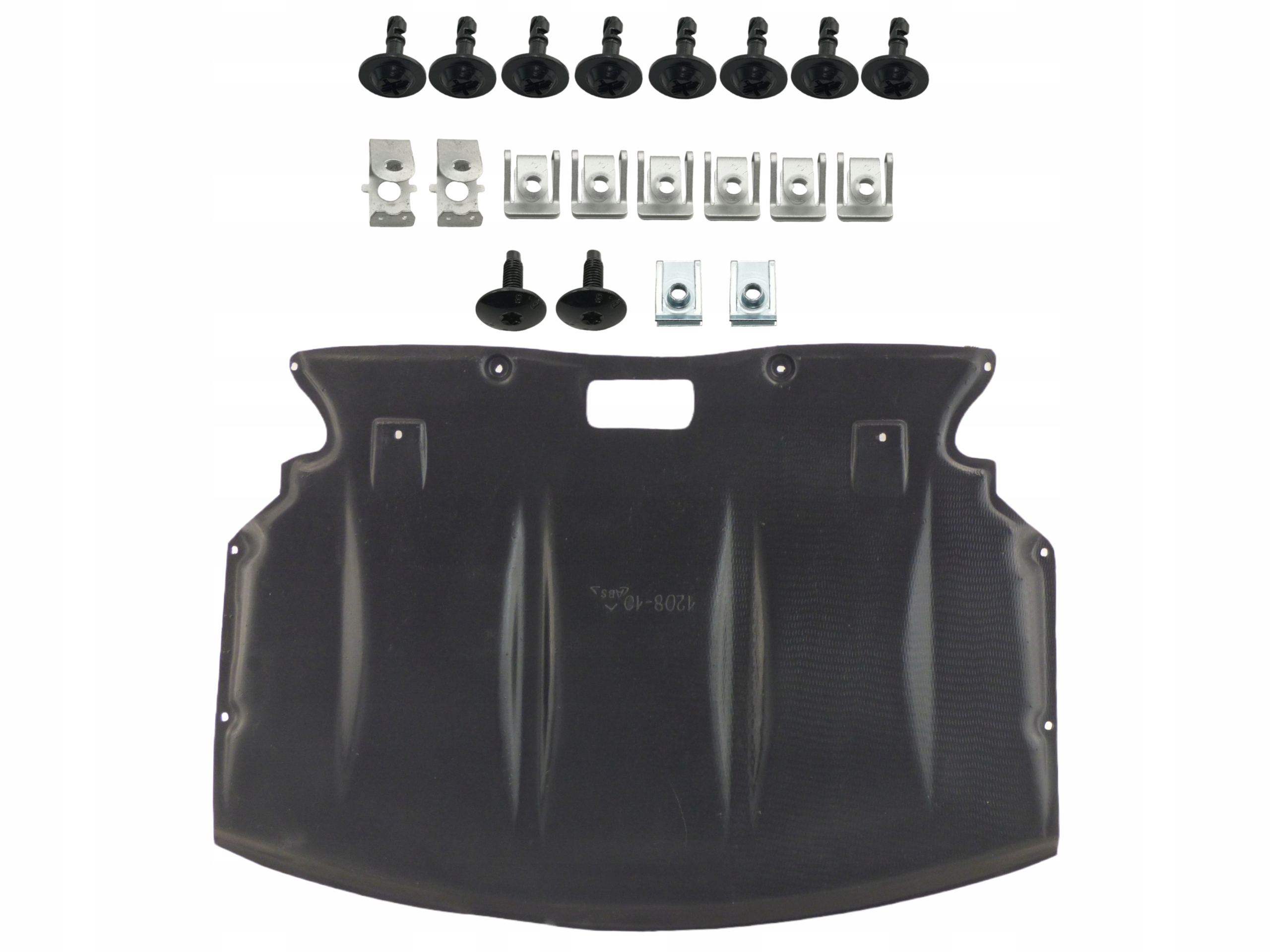 BMW 5 E60 E61 535D osłona pod silnik + spinki