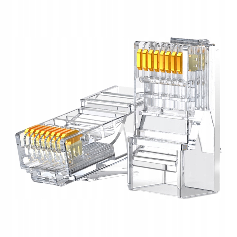 50x Wtyk RJ45 Ugreen NW120, Cat. 6, 8P/ 8C Ugreen