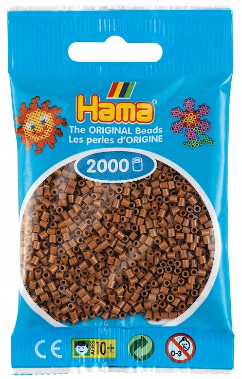 

Koraliki Hama Mini 2000 501-76 Kolor Nugat