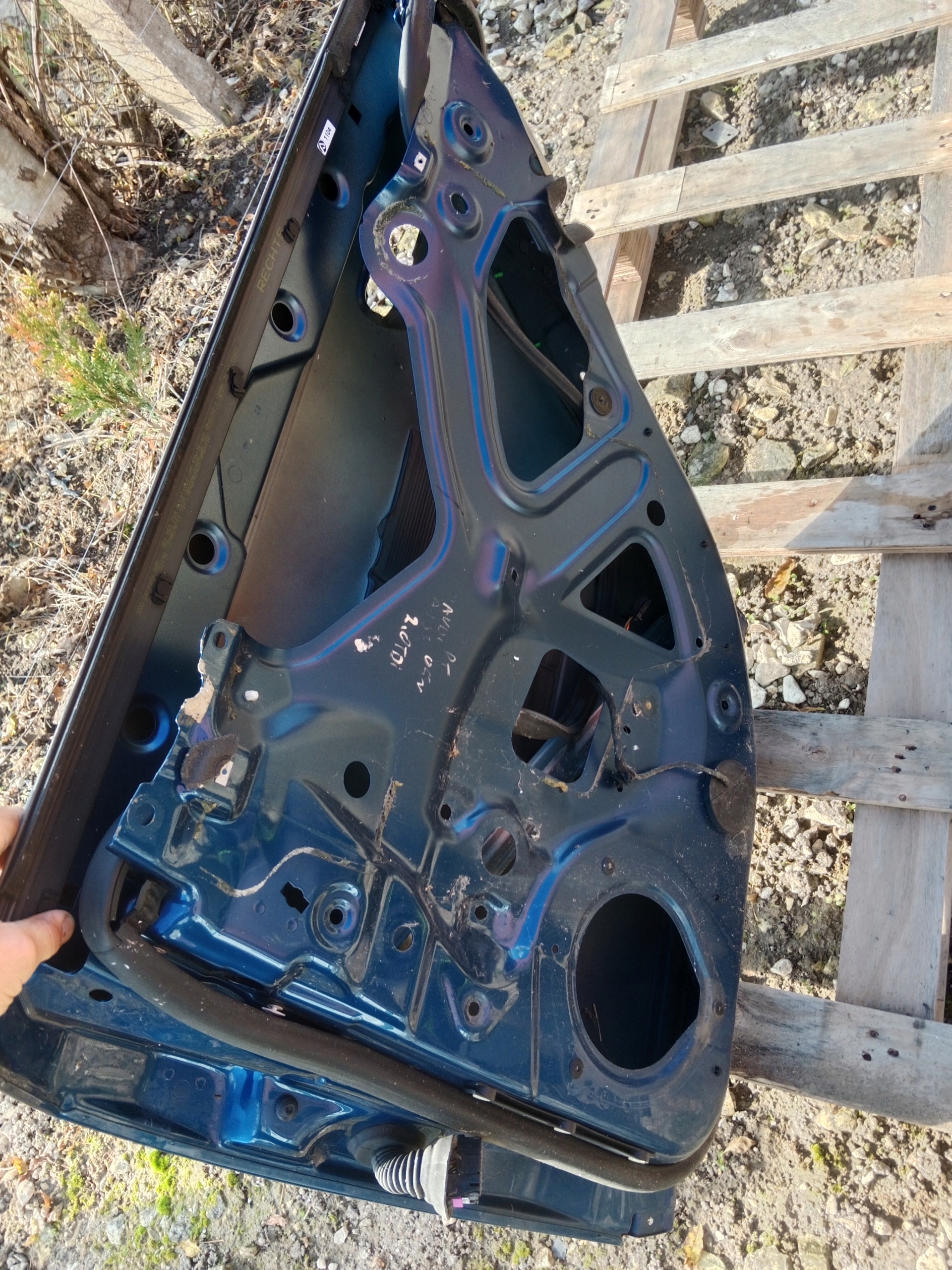 door right rear part AUDI A4 B7 S-LINE