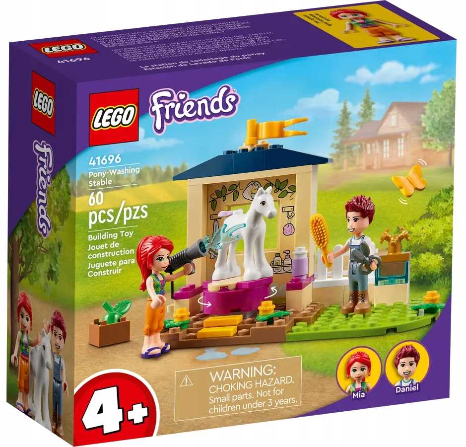41696 Lego Friends Koupání pro poníky ve stáji