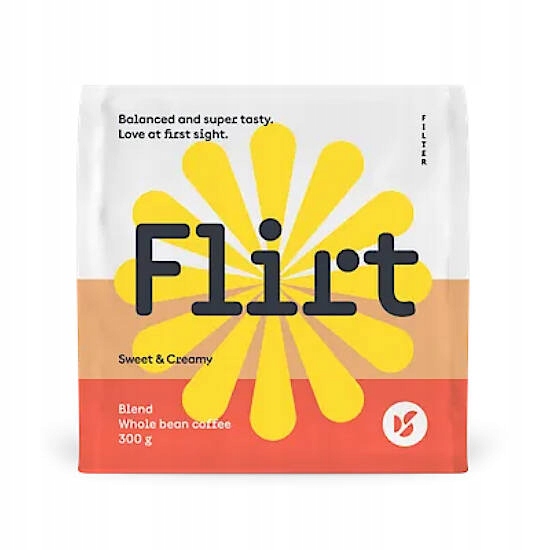 Levně Zrnková Káva Arabica DoubleShot Flirt 300 g