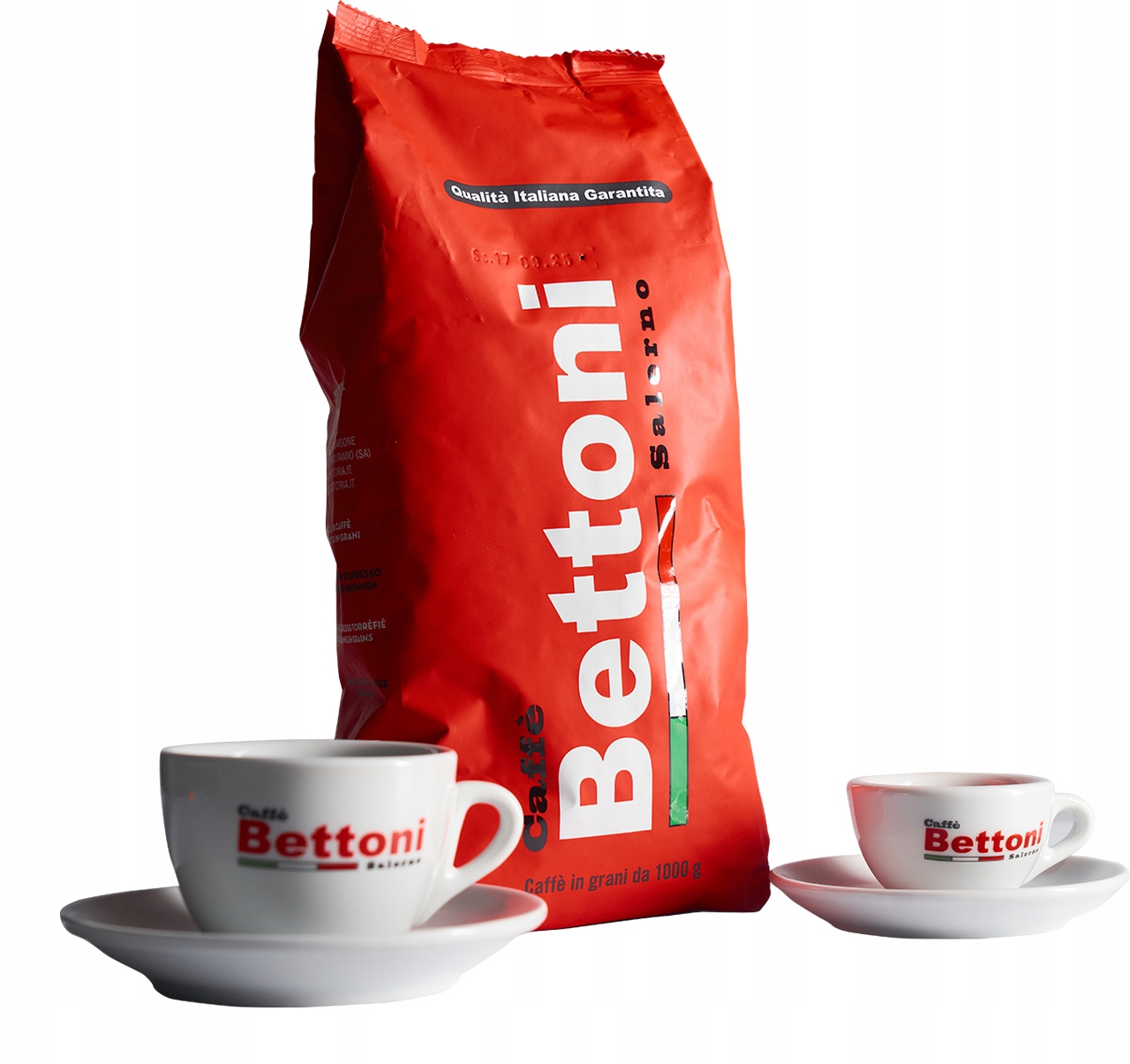 Levně Káva zrnková 1 kg Originální Italská Káva Bettoni Arabica a Robusta