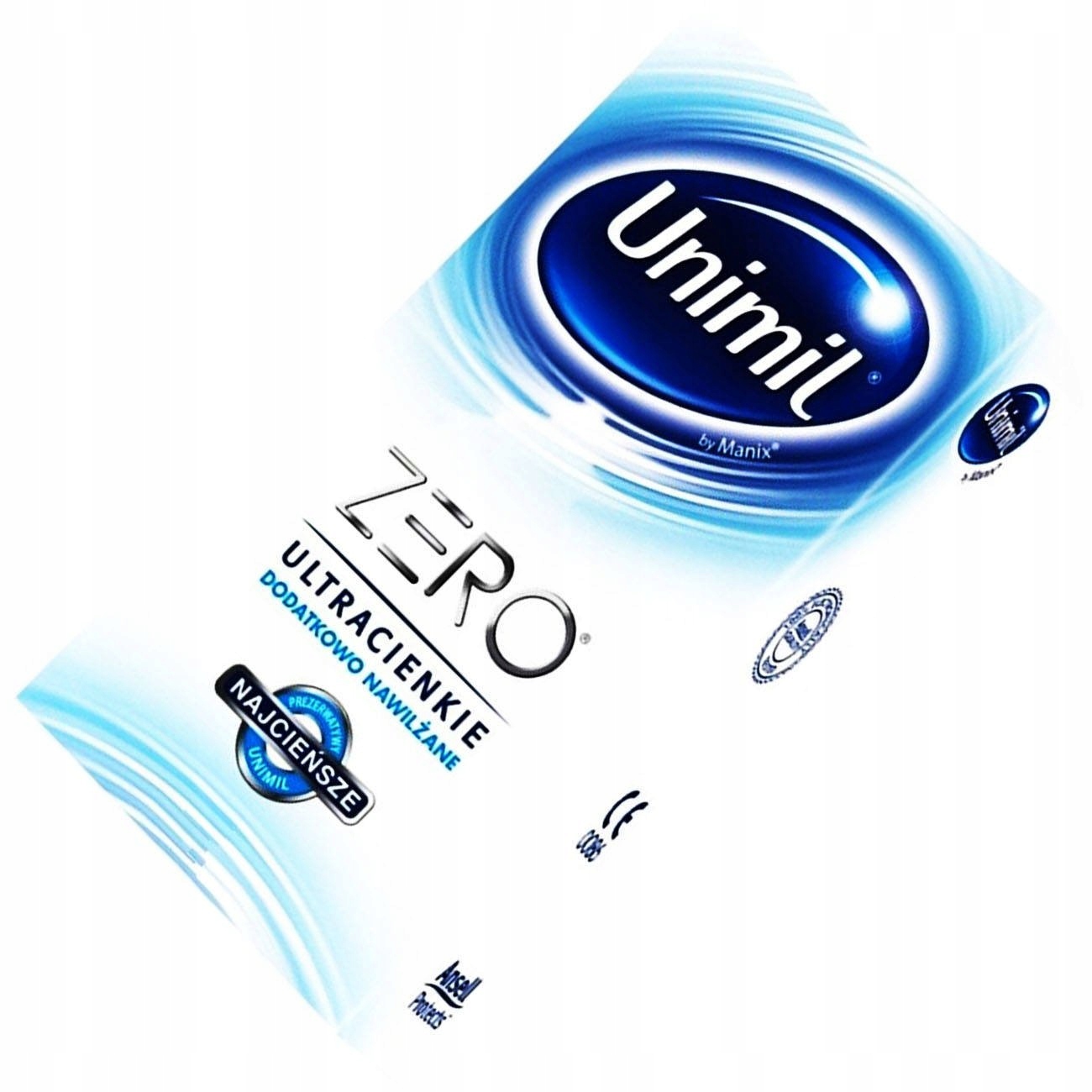 

Ultracienkie Unimil Zero Extra Lube 10 Sztuk