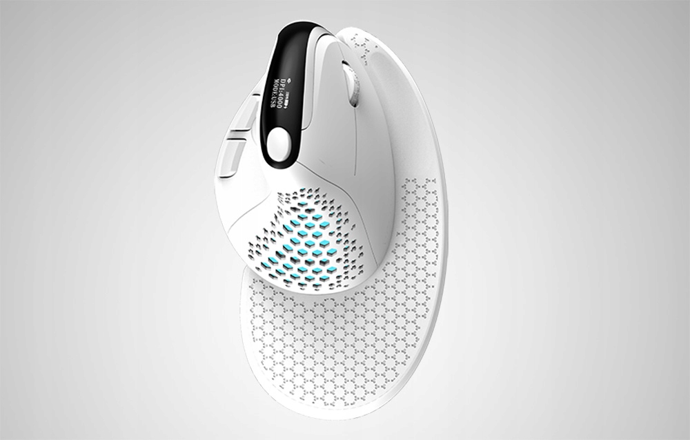 BEZPRZEWODOWA MYSZ PIONOWA DELUX M618XSD MYSZKA WERTYKALNA BLUETOOTH 2.4G Interfejs USB USB (Radio 2.4 GHz) Bluetooth