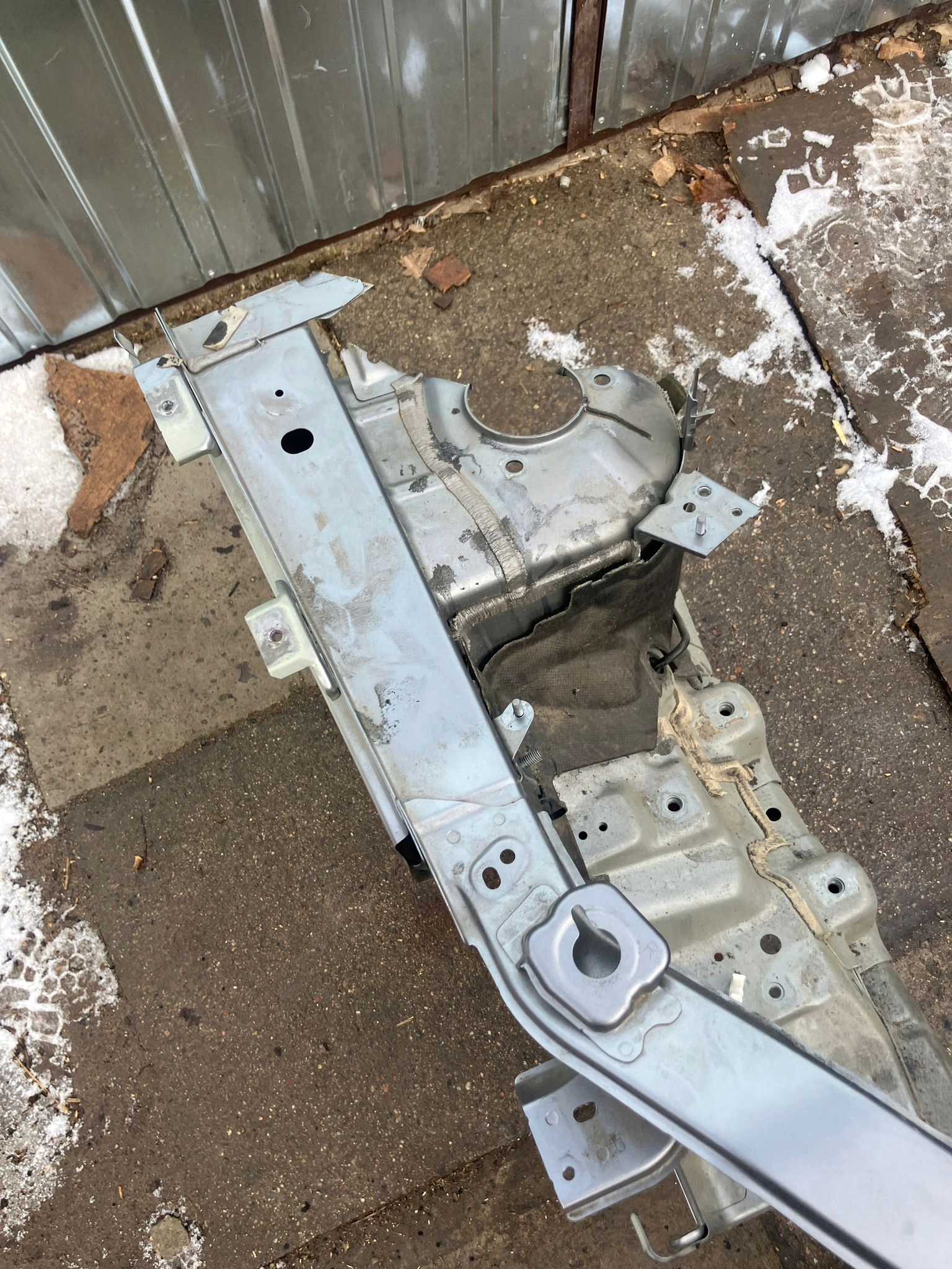 quarter right left support panel for radiators front PODLUZNICE MITSUBISHI ECLIPSE CROSS
