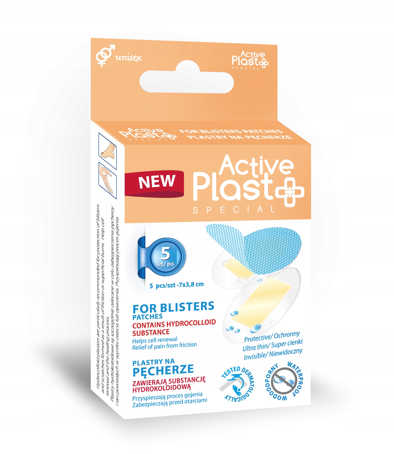 

Active Plastry Na Pęcherze przyspieszają gojenie