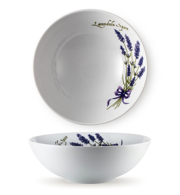 LUBIANA BOSS LAWENDA SALATERKA 21 CM PORCELANA