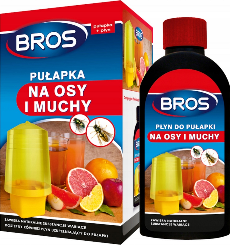 

Bros Pułapka Na Osy I Muchy Z Płynem 200ML Wabik