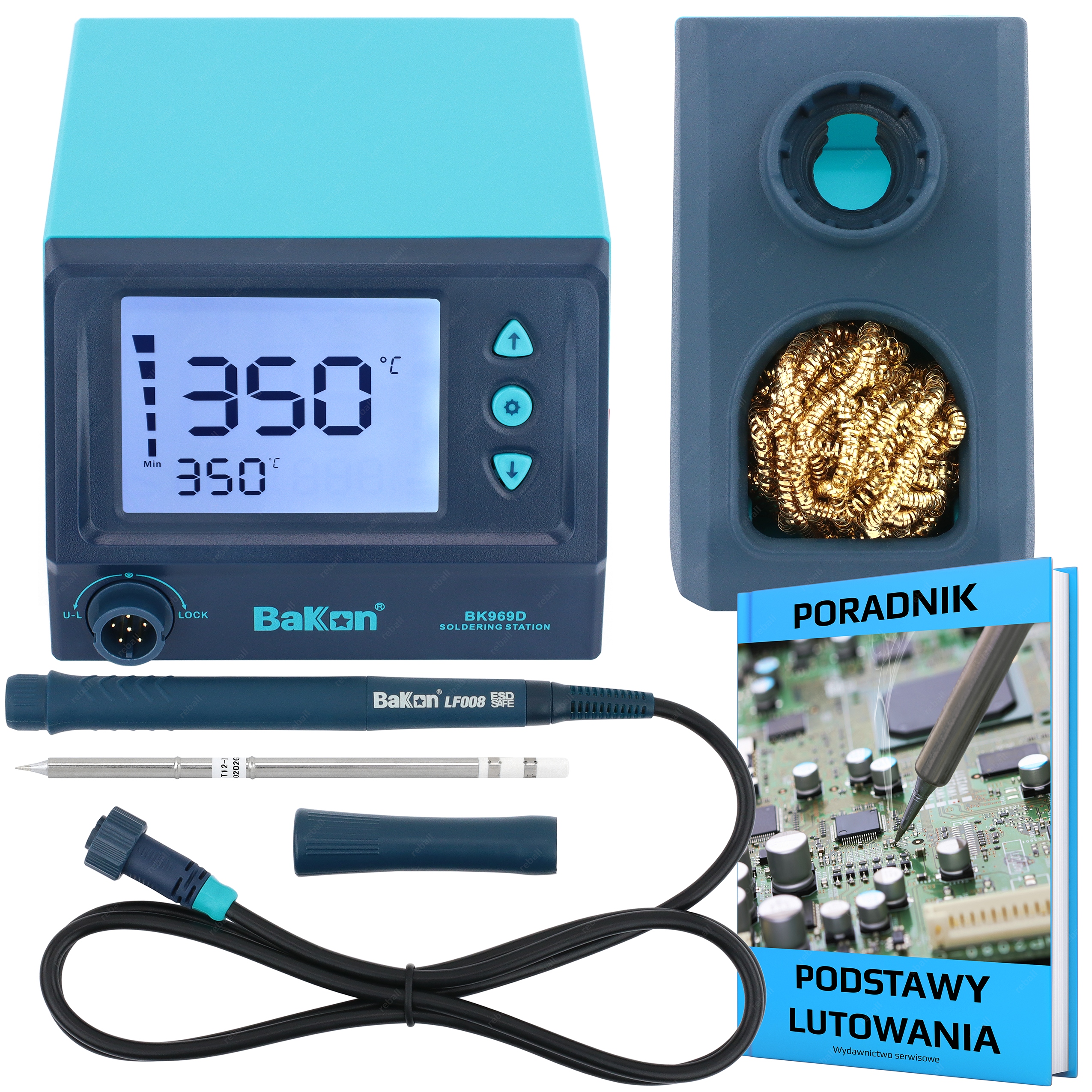 

Stacja Lutownicza Lutownica Bakon BK969D 65W T12