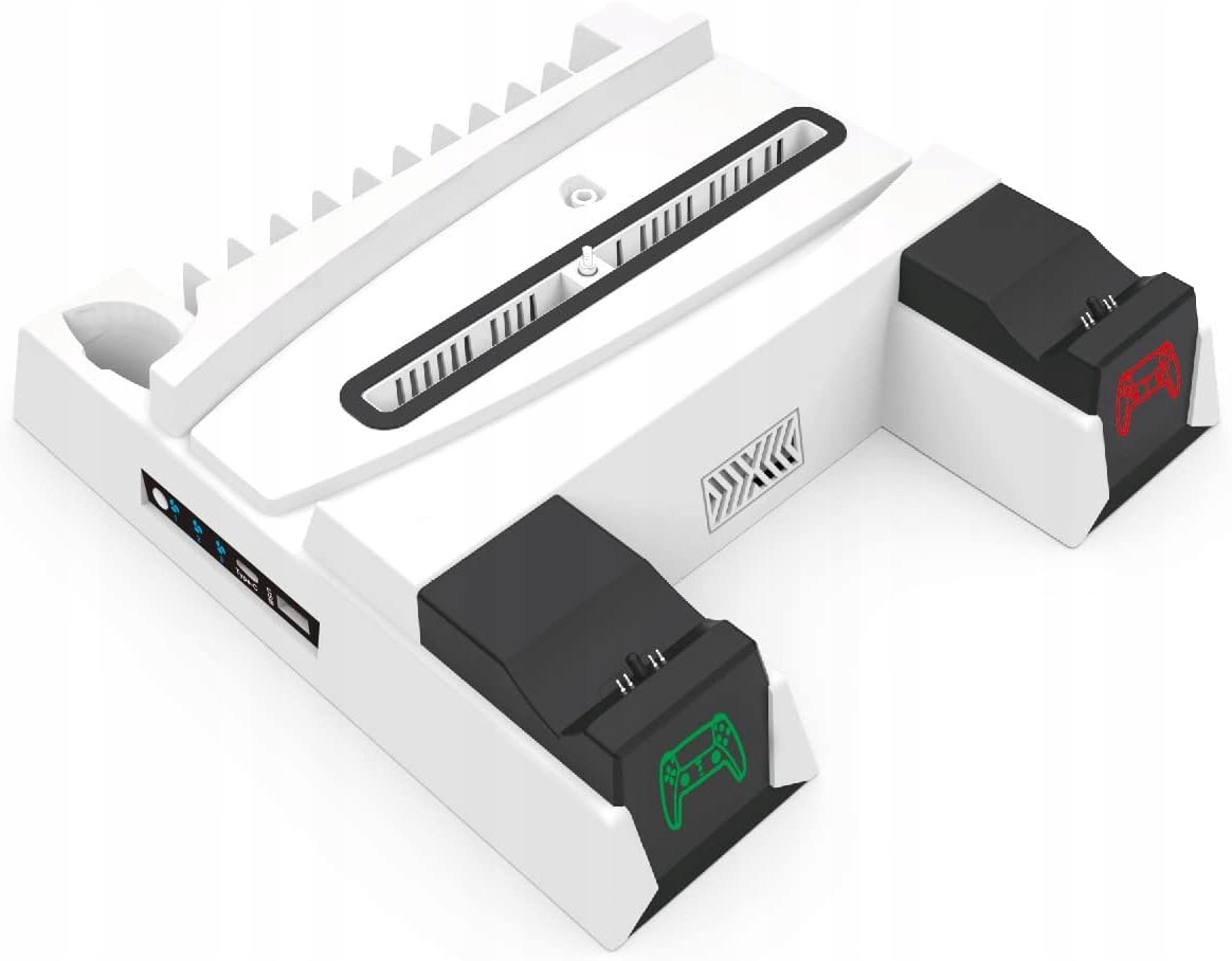 Nabíjecí stanice Chladicí stojan na konzoli 2v1 pro konzoli PS5 a pady