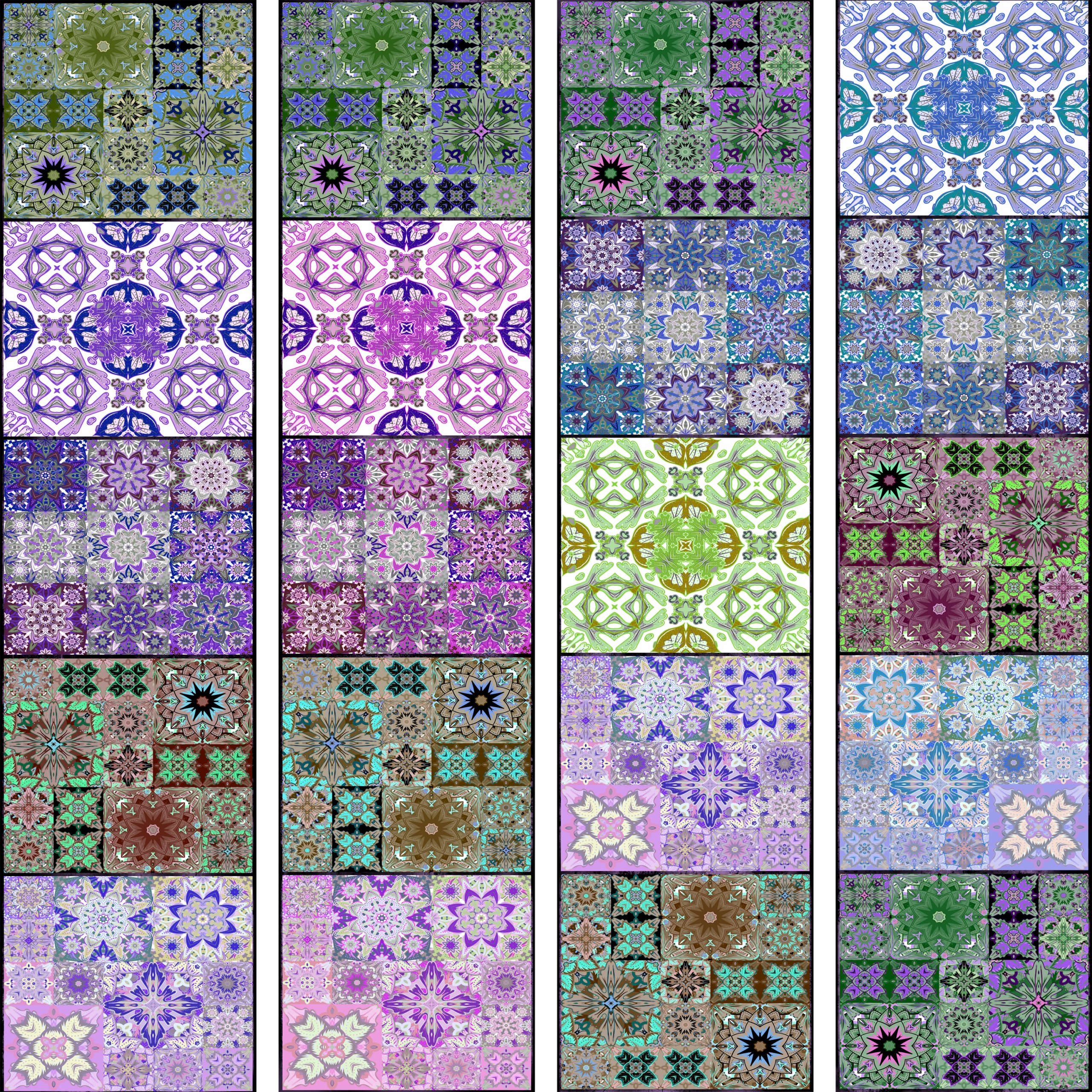 Samolepicí Tapeta Kaleidoskop 10 m f-C-0013-j-c