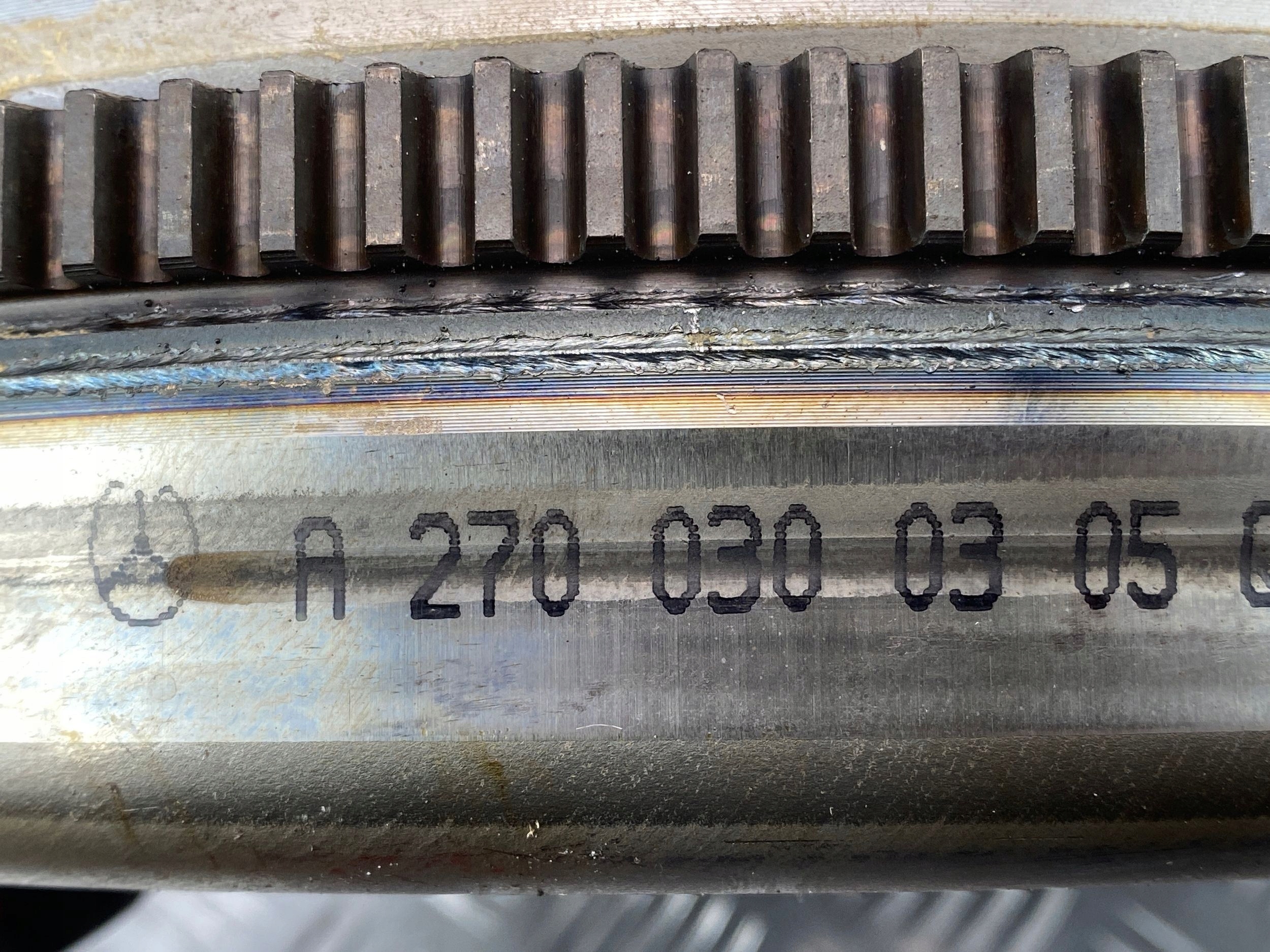 A W176 MERCEDES wheel flywheel A2700300305