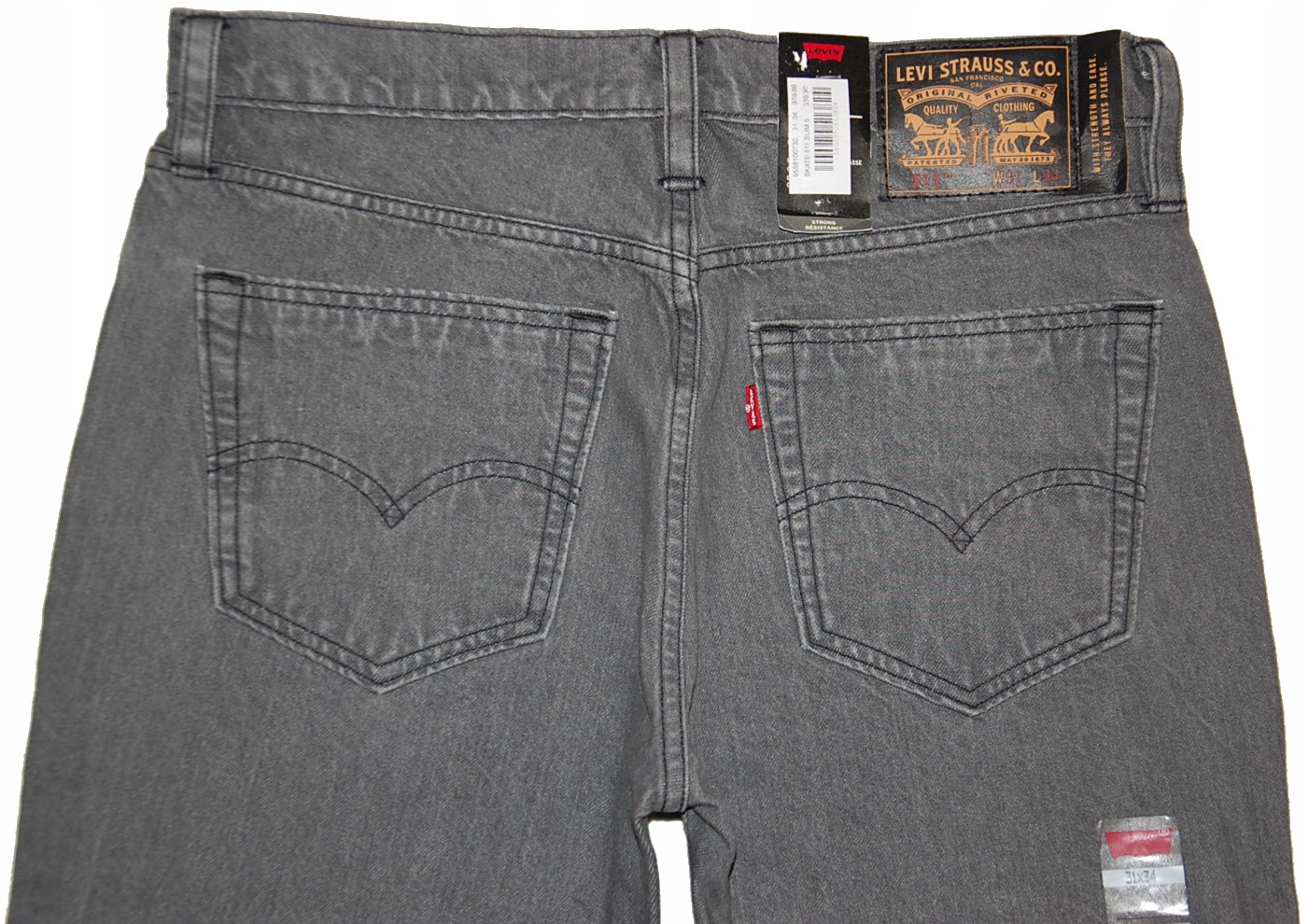 LEVIS 511 31 34 W31 L34 SLIM 0073 pas 82 cm 12215090656 Allegro.pl