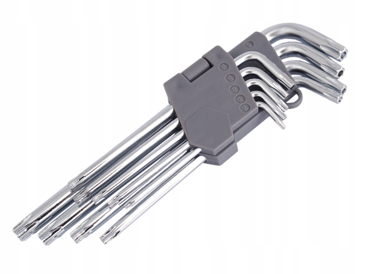 

Klucze Torx Hex Gwiazdkowe Zestaw 180 mm 9 szt.