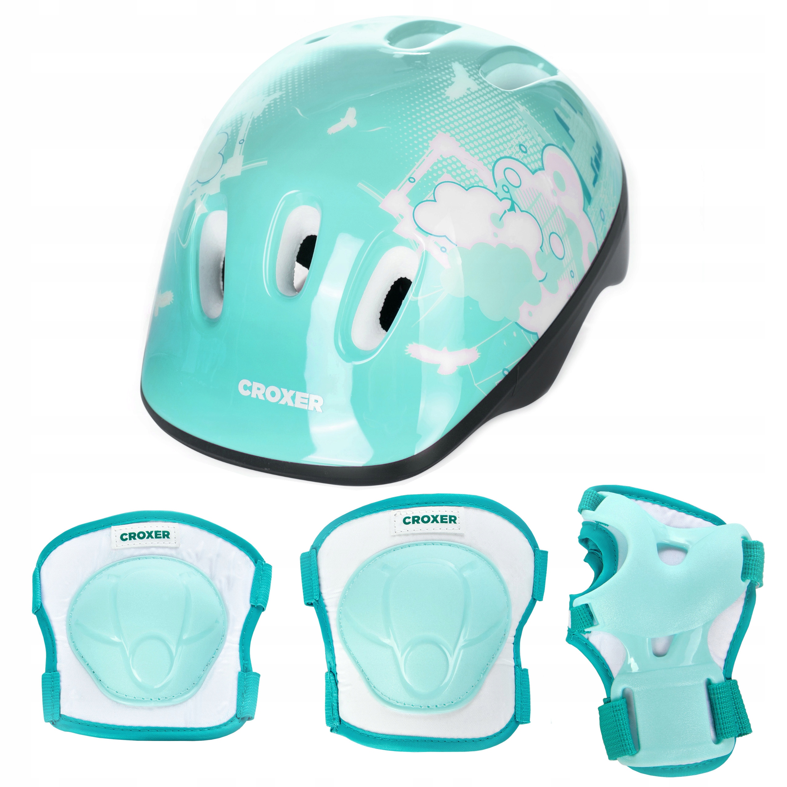 

Zestaw Croxer Kask Dream Xs + Ochraniacze Neve Xs