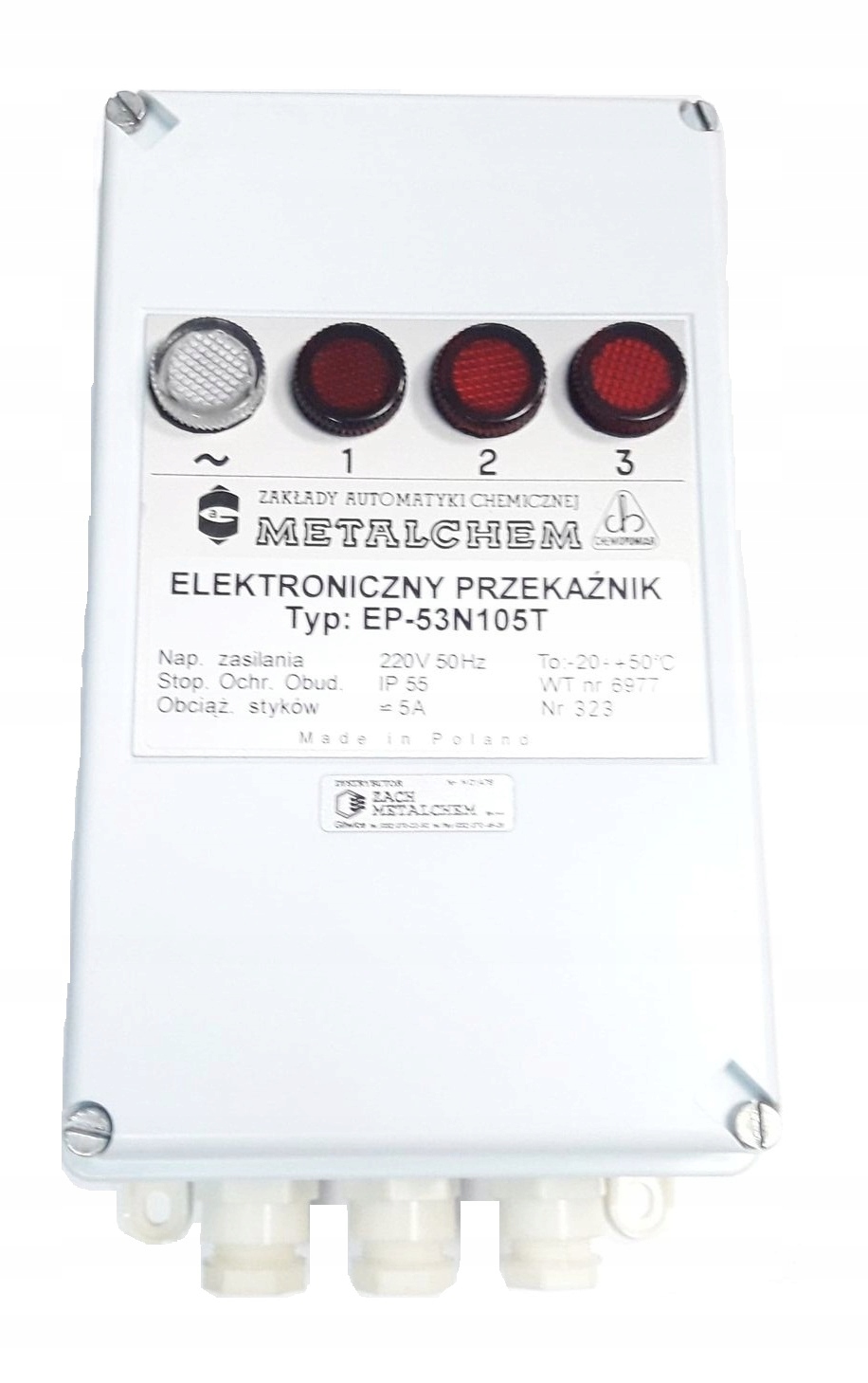 Sygnalizator Poziomu ESP METALCHEM EP-53N105T