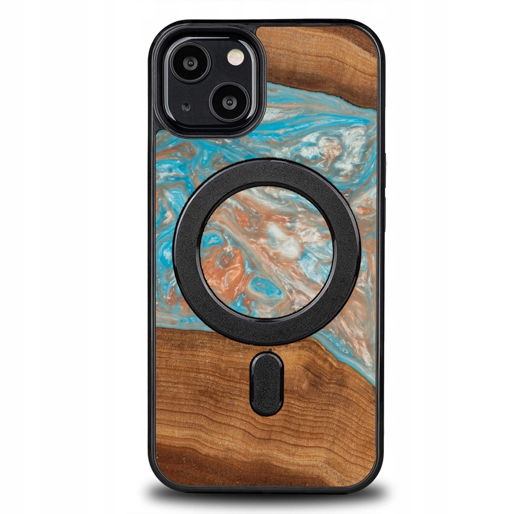 Pouzdro Bewood Unikátní pro iPhone 13 Planety Saturn s MagSafe